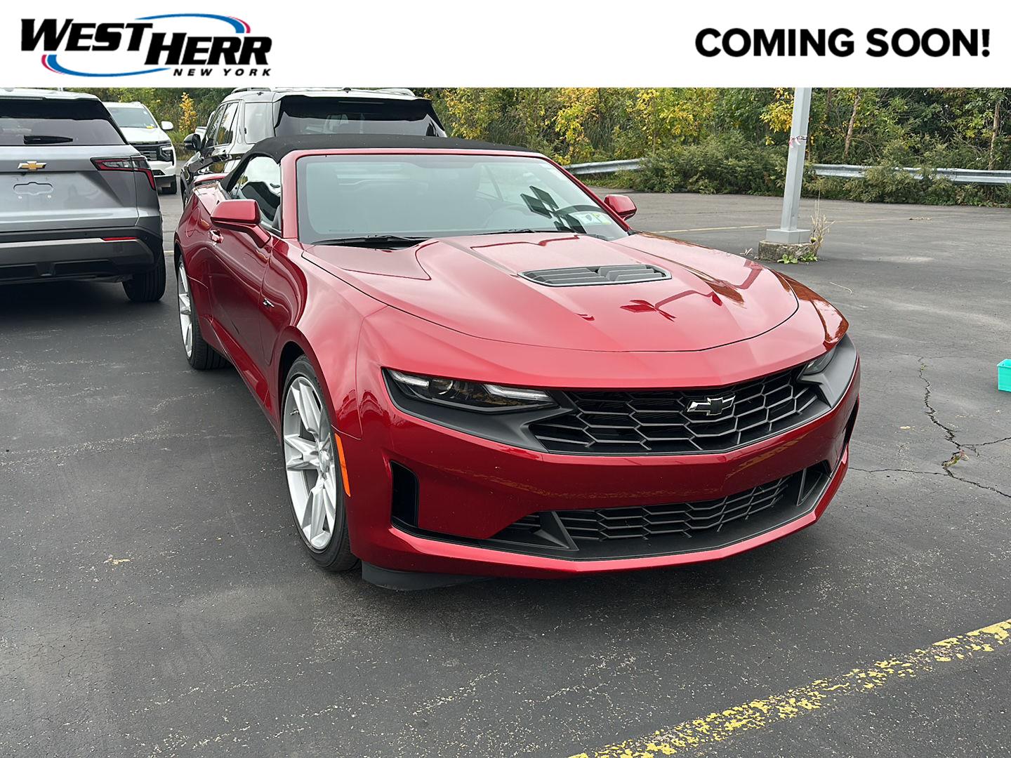 Radiant Red Tintcoat 2023 Chevrolet Camaro Convertible Rear-Wheel Drive Automatic