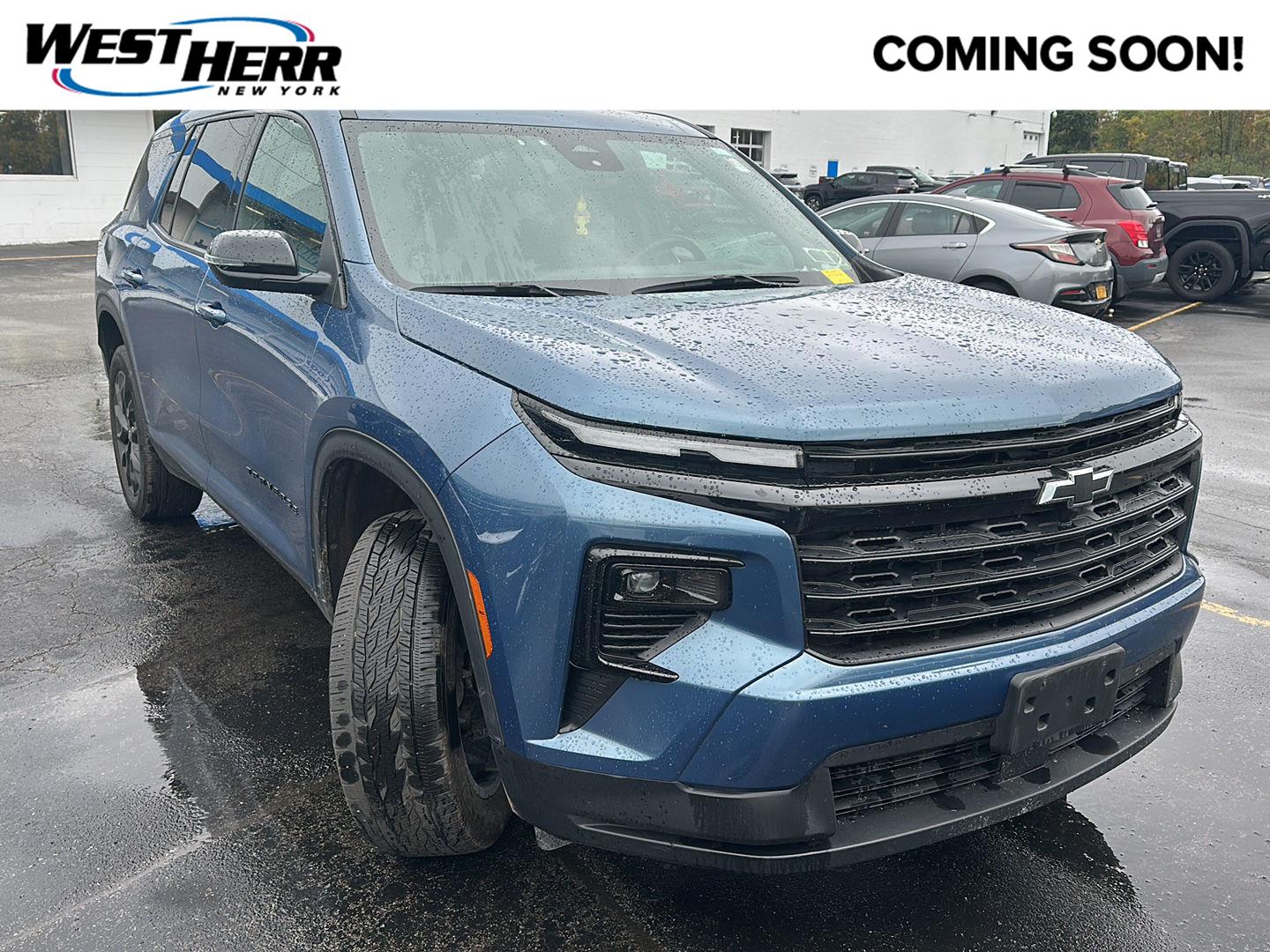 Lakeshore Blue Metallic 2025 Chevrolet Traverse SUV / Crossover Four-Wheel Drive 8-Speed Automatic