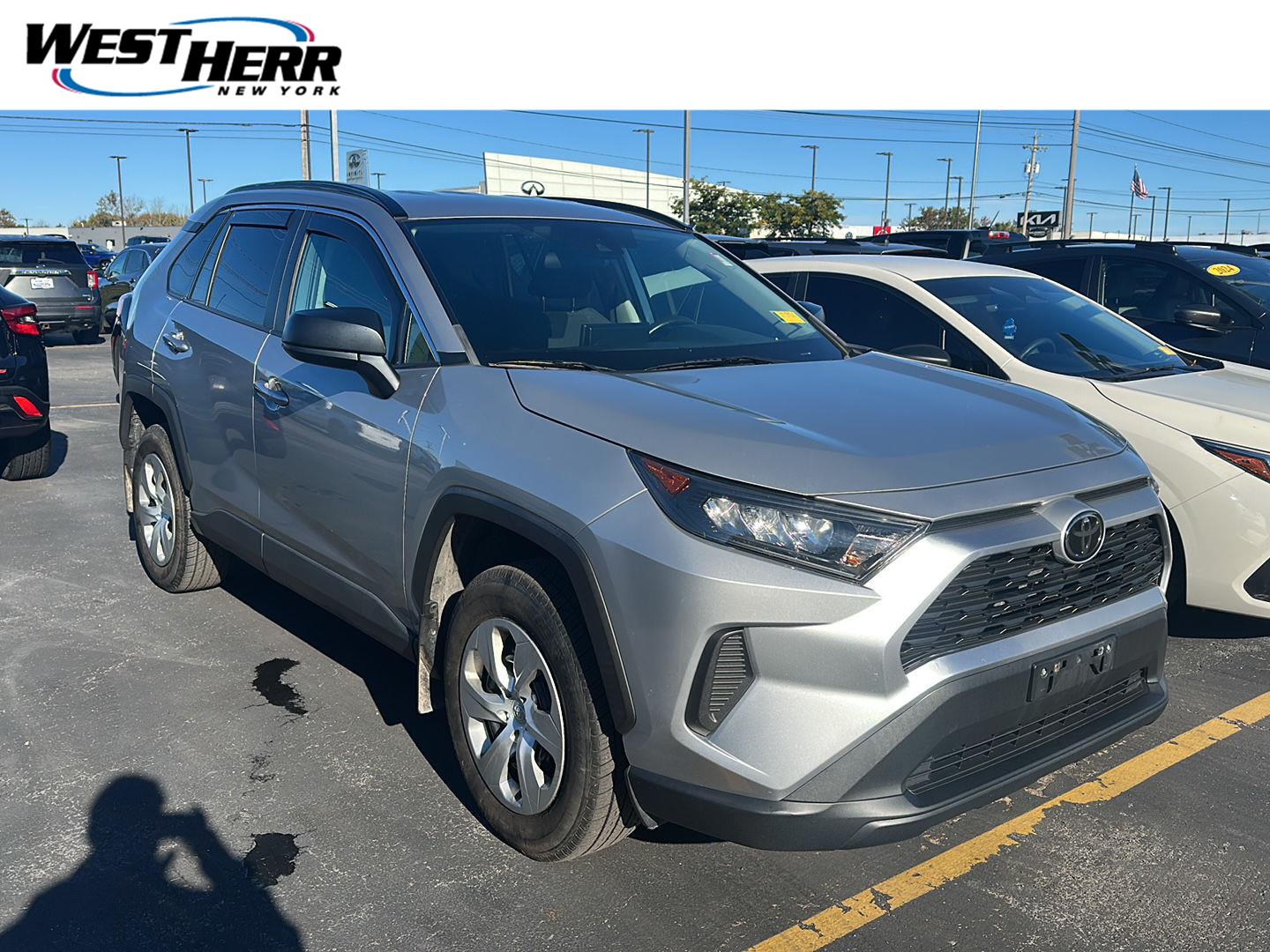 Silver Sky Metallic 2020 Toyota RAV4 SUV / Crossover All-Wheel Drive Automatic