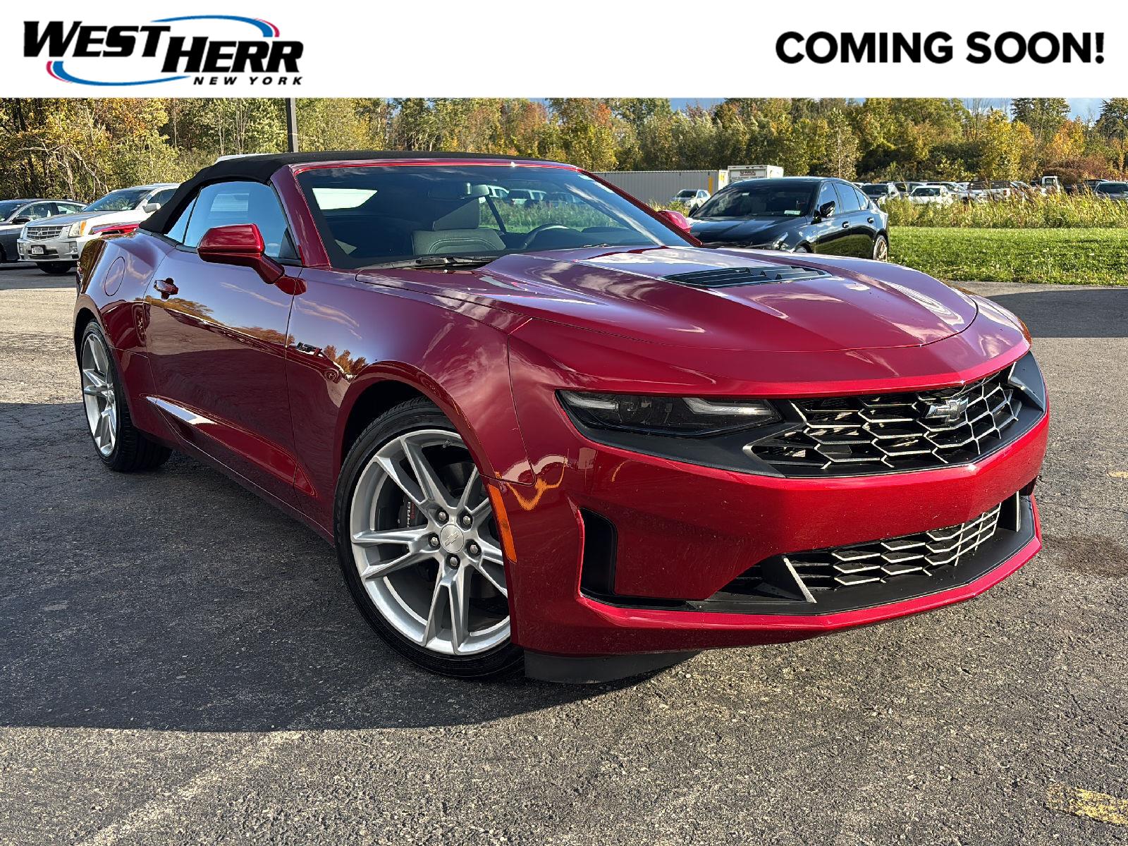 Radiant Red Tintcoat 2023 Chevrolet Camaro Convertible Rear-Wheel Drive Automatic