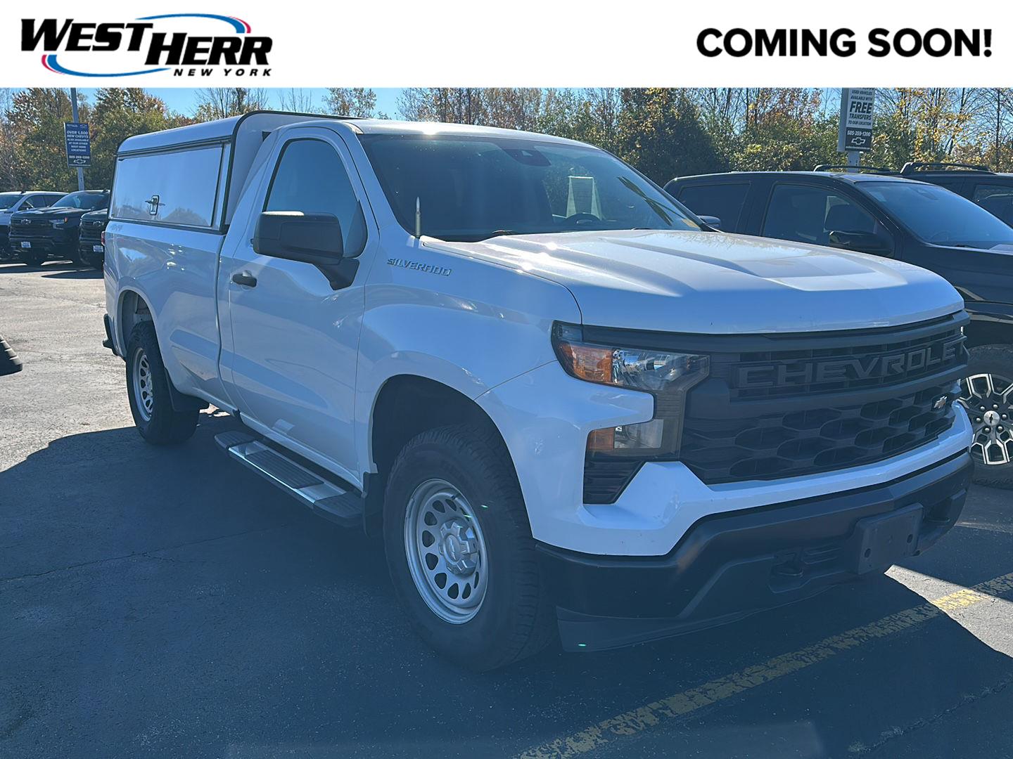 Summit White 2022 Chevrolet Silverado 1500 Pickup Truck Four-Wheel Drive 8-Speed Automatic