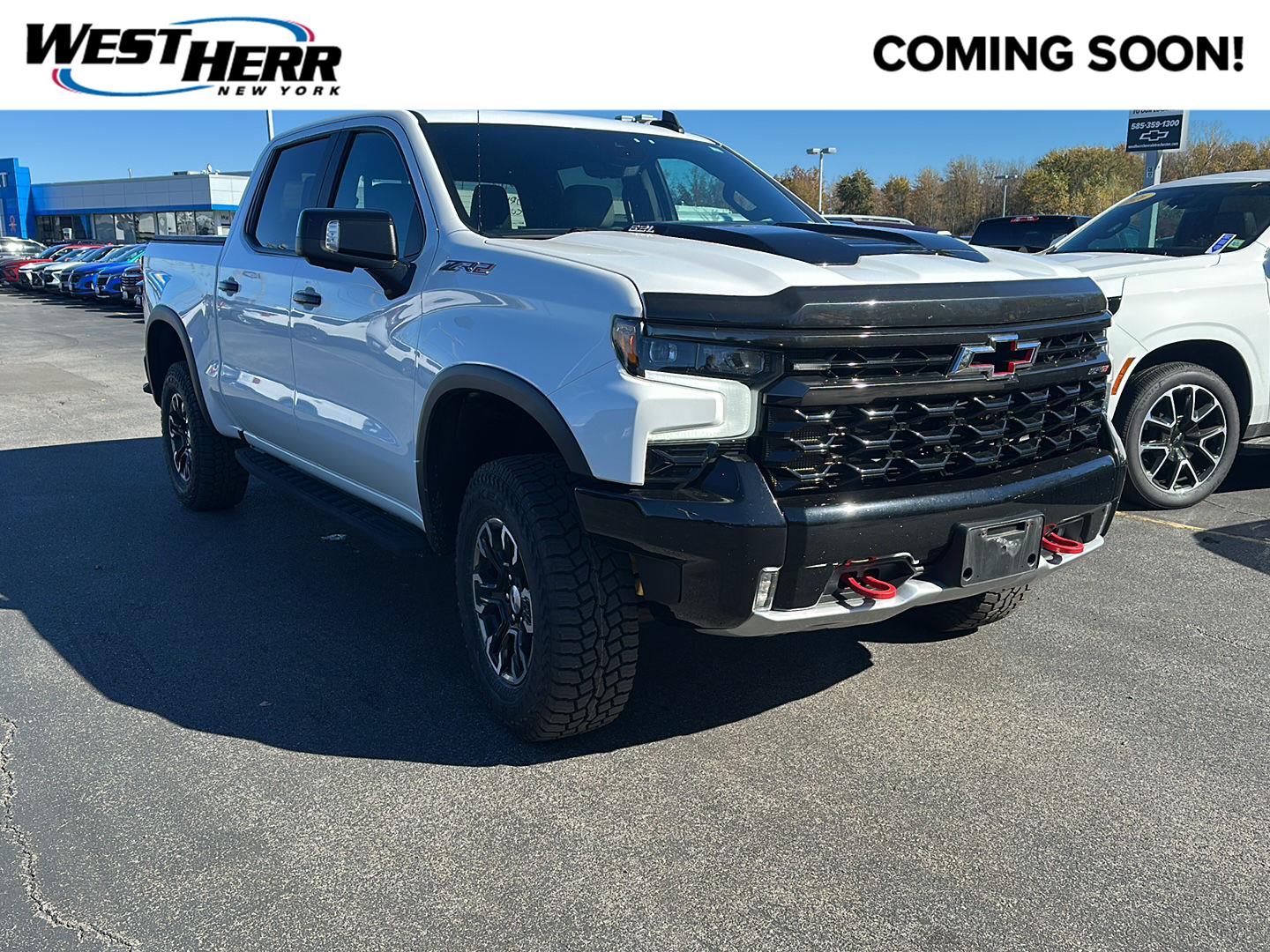 Summit White 2023 Chevrolet Silverado 1500 Pickup Truck Four-Wheel Drive Automatic