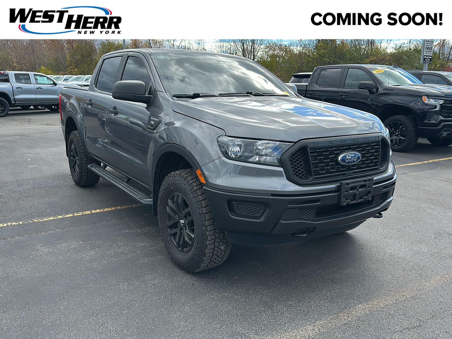 Carbonized Gray 2021 Ford Ranger Pickup Truck Four-Wheel Drive Automatic