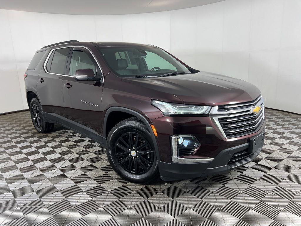 Used 2023 Black Cherry Metallic Chevrolet LT Leather image 8