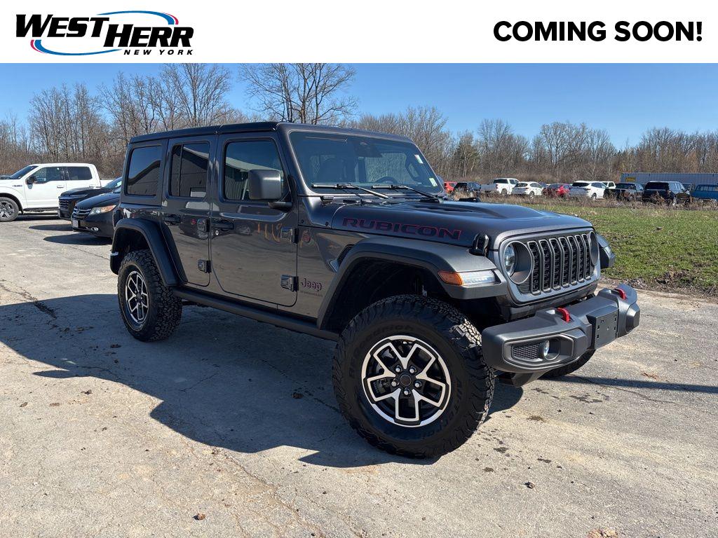 Granite Crystal Metallic Clear 2025 Jeep Wrangler SUV / Crossover Four-Wheel Drive 6-Speed Manual