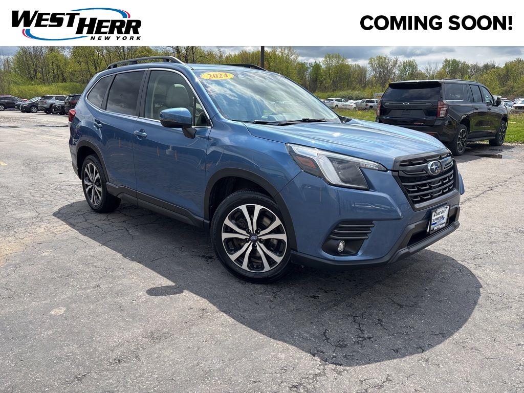 Horizon Blue 2024 Subaru Forester SUV / Crossover All-Wheel Drive Continuously Variable Transmission