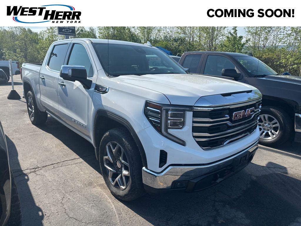 Summit White 2023 GMC Sierra 1500 Pickup Truck Four-Wheel Drive Automatic