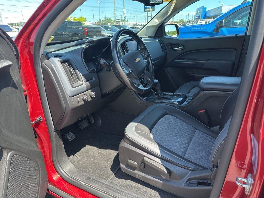 Used 2021 Cherry Red Chevrolet Z71 image 7