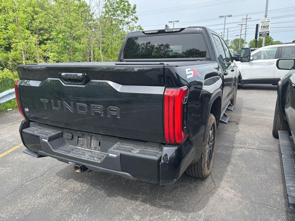Used 2025 Midnight Black Metallic Toyota SR5 image 2