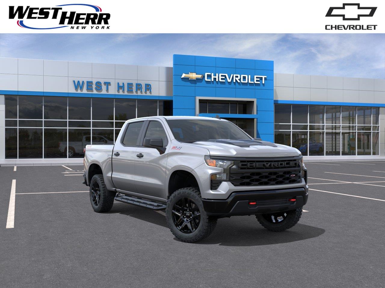 Sterling Gray Metallic 2026 Chevrolet Silverado 1500 Pickup Truck Four-Wheel Drive Automatic