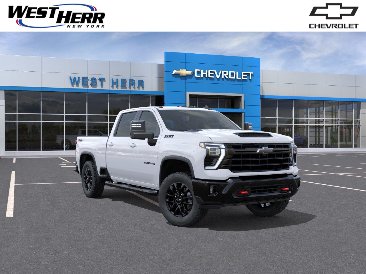 Summit White 2026 Chevrolet Silverado 2500HD Pickup Truck Four-Wheel Drive Automatic