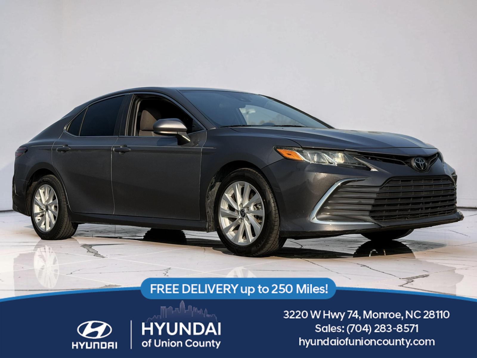 Predawn Gray Mica 2023 Toyota Camry Sedan Front-Wheel Drive 8-Speed Automatic