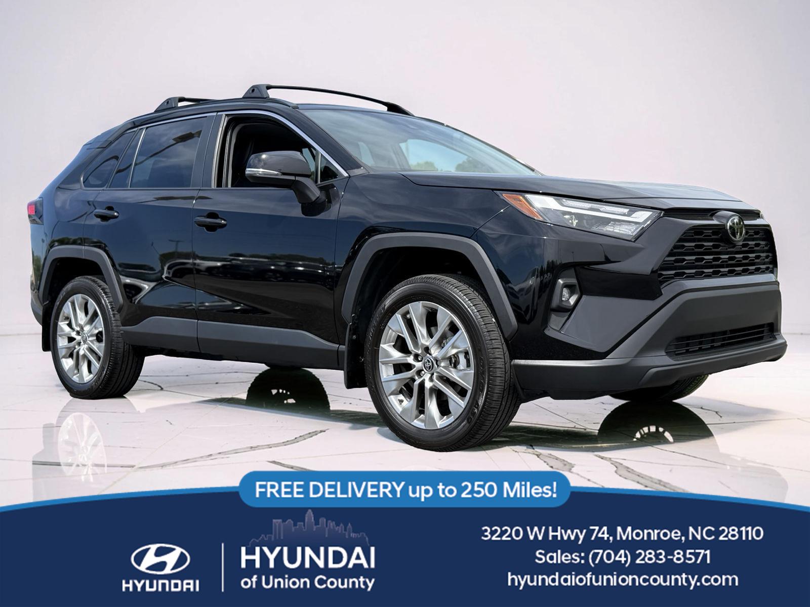 Midnight Black Metallic 2025 Toyota RAV4 XLE Premium AWD SUV / Crossover All-Wheel Drive 8-Speed Automatic