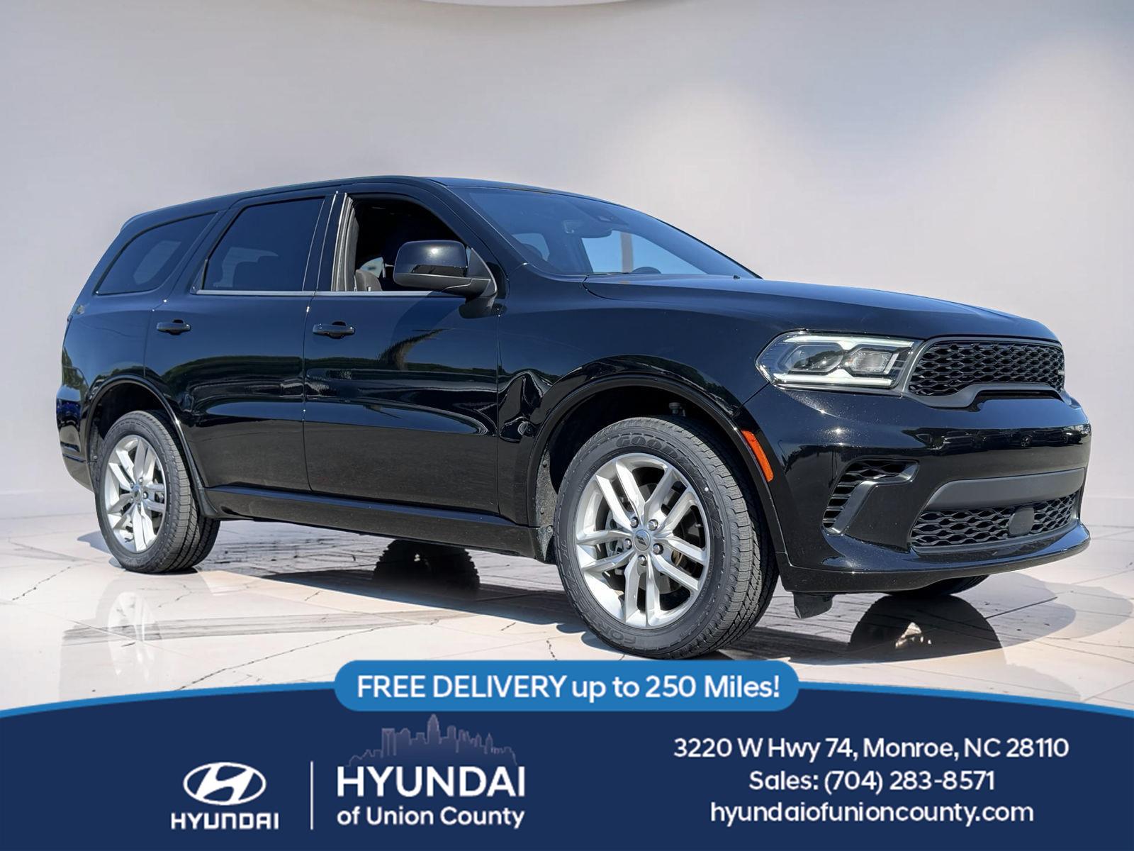 DB Black Clearcoat 2023 Dodge Durango GT Launch Edition AWD SUV / Crossover All-Wheel Drive 8-Speed Automatic