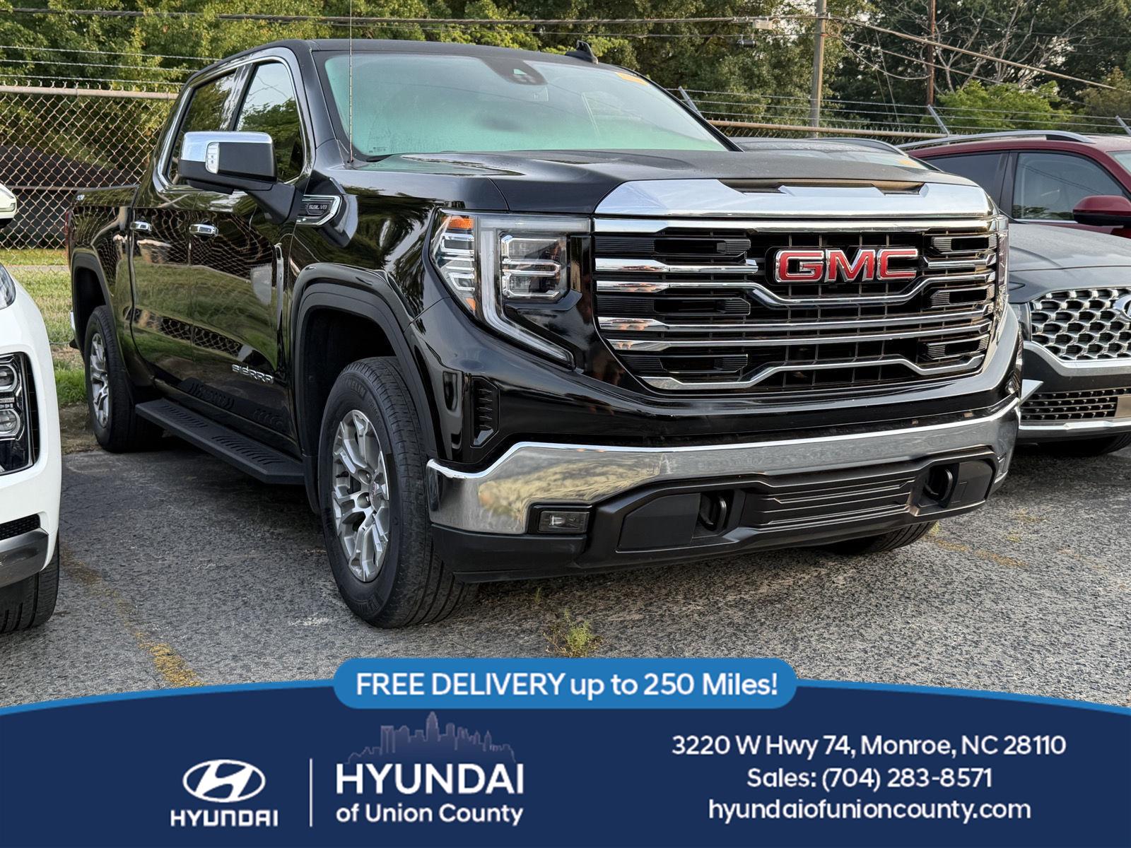 Onyx Black 2025 GMC Sierra 1500 Pickup Truck Four-Wheel Drive Automatic