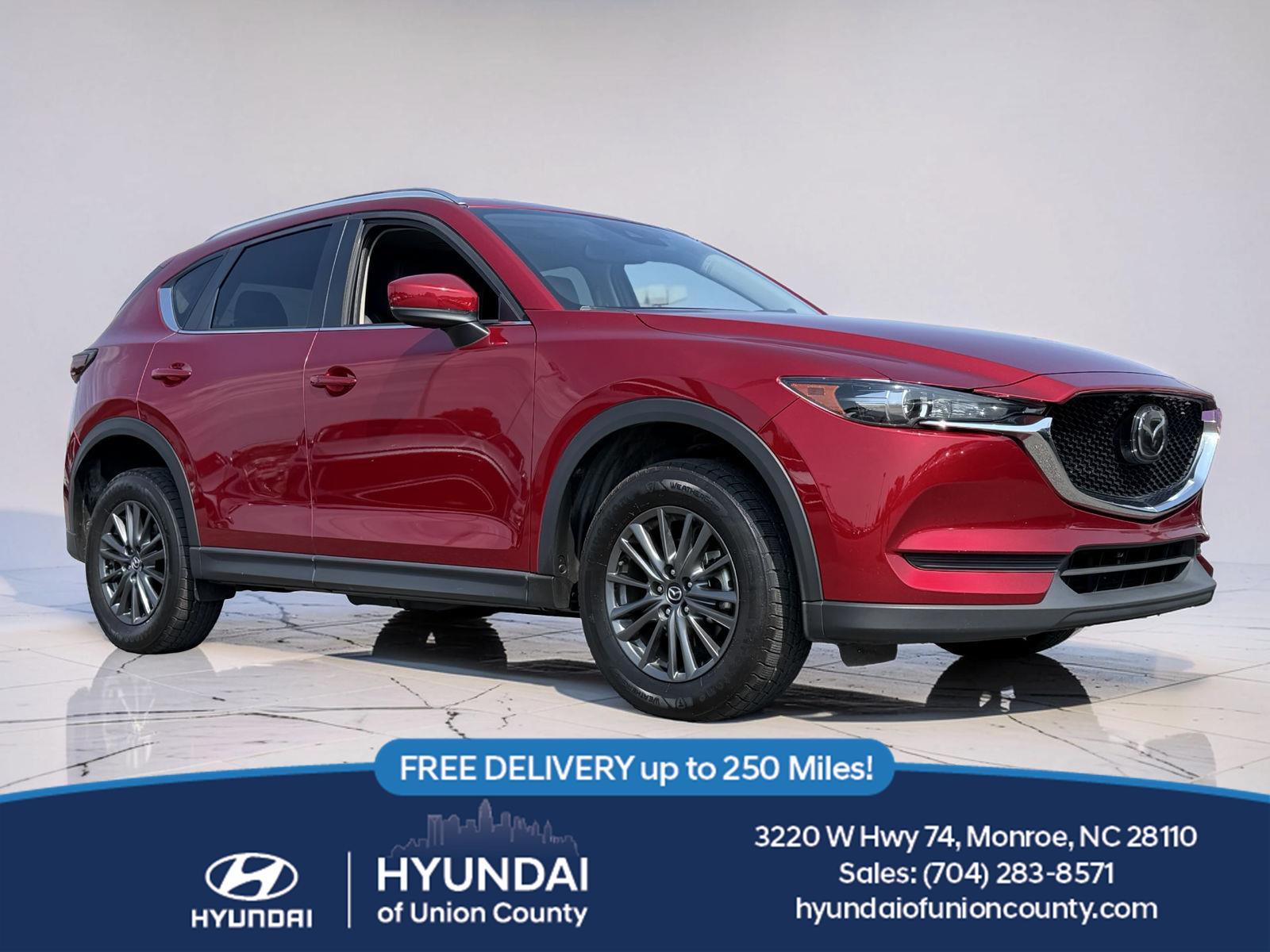 Soul Red Crystal Metallic 2020 Mazda CX-5 SUV / Crossover Front-Wheel Drive Automatic