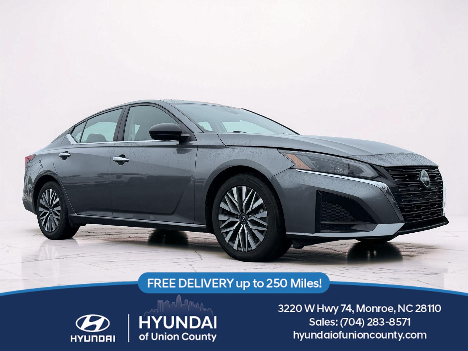 Gray (Gun Metallic) 2024 Nissan Altima Sedan Front-Wheel Drive Continuously Variable Transmission