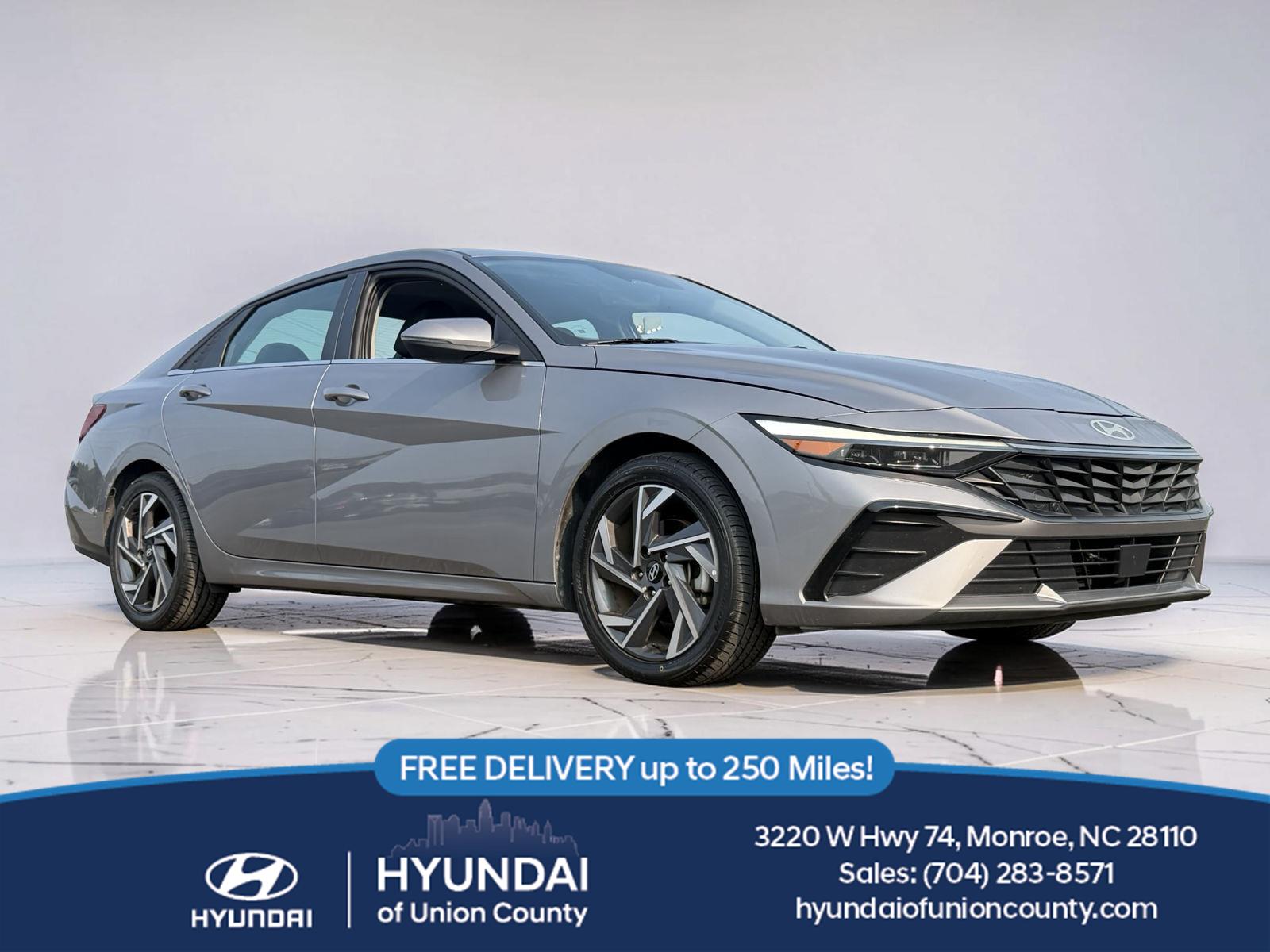 Fluid Metal 2025 Hyundai Elantra Sedan Front-Wheel Drive Continuously Variable Transmission