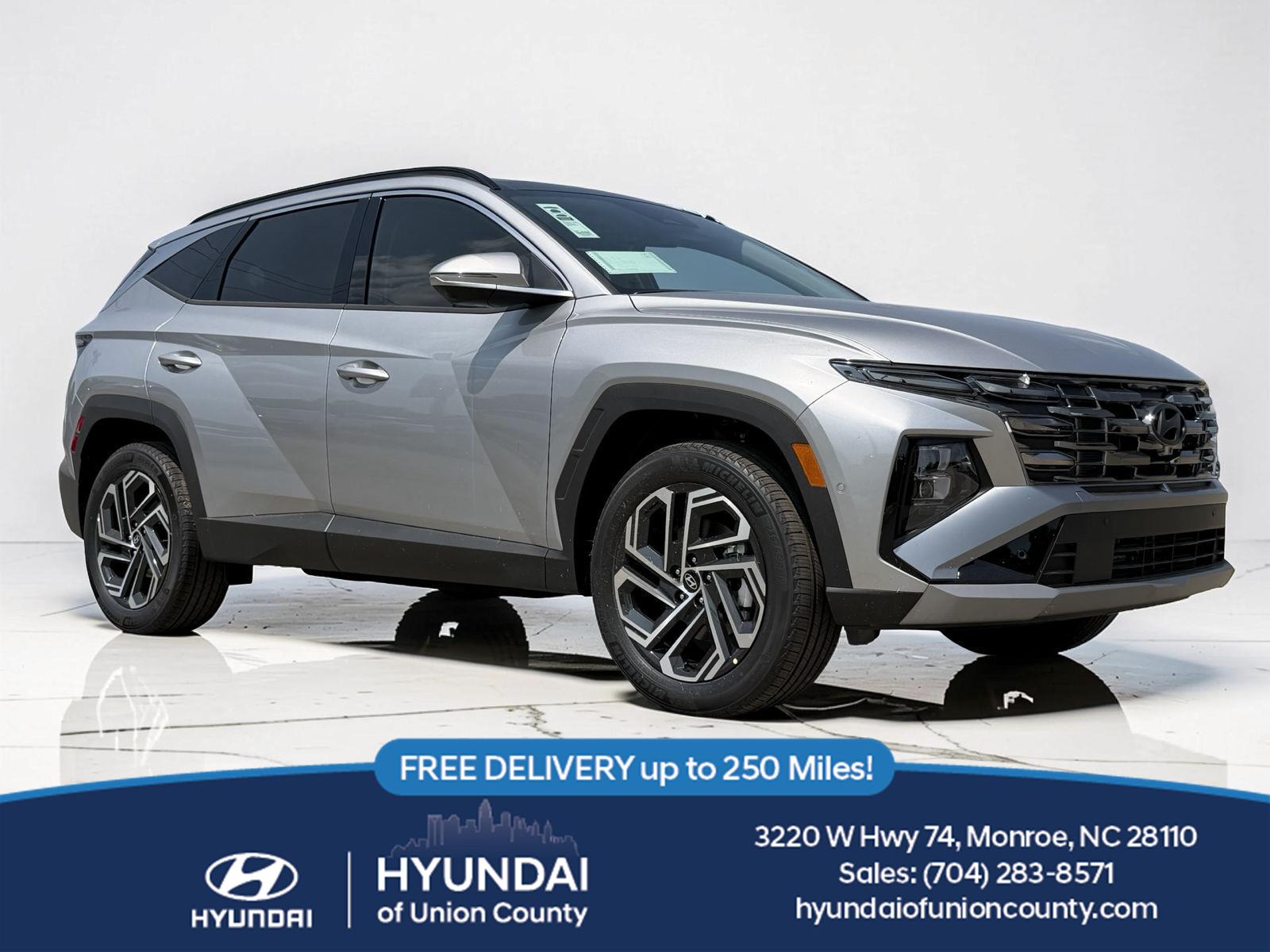 Shimmering Silver 2026 Hyundai Tucson Hybrid SUV / Crossover All-Wheel Drive Automatic
