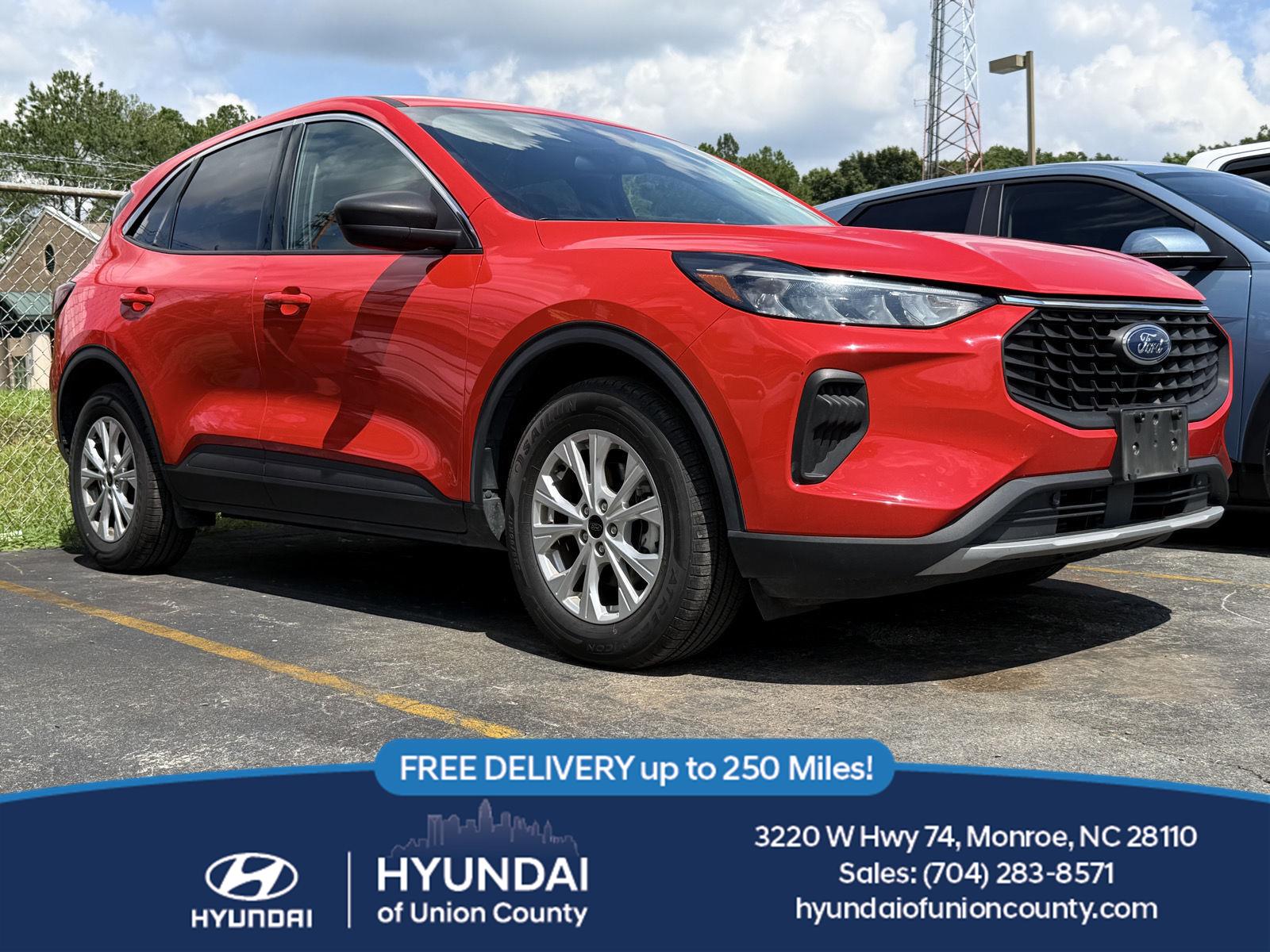 Race Red 2024 Ford Escape SUV / Crossover All-Wheel Drive 8-Speed Automatic