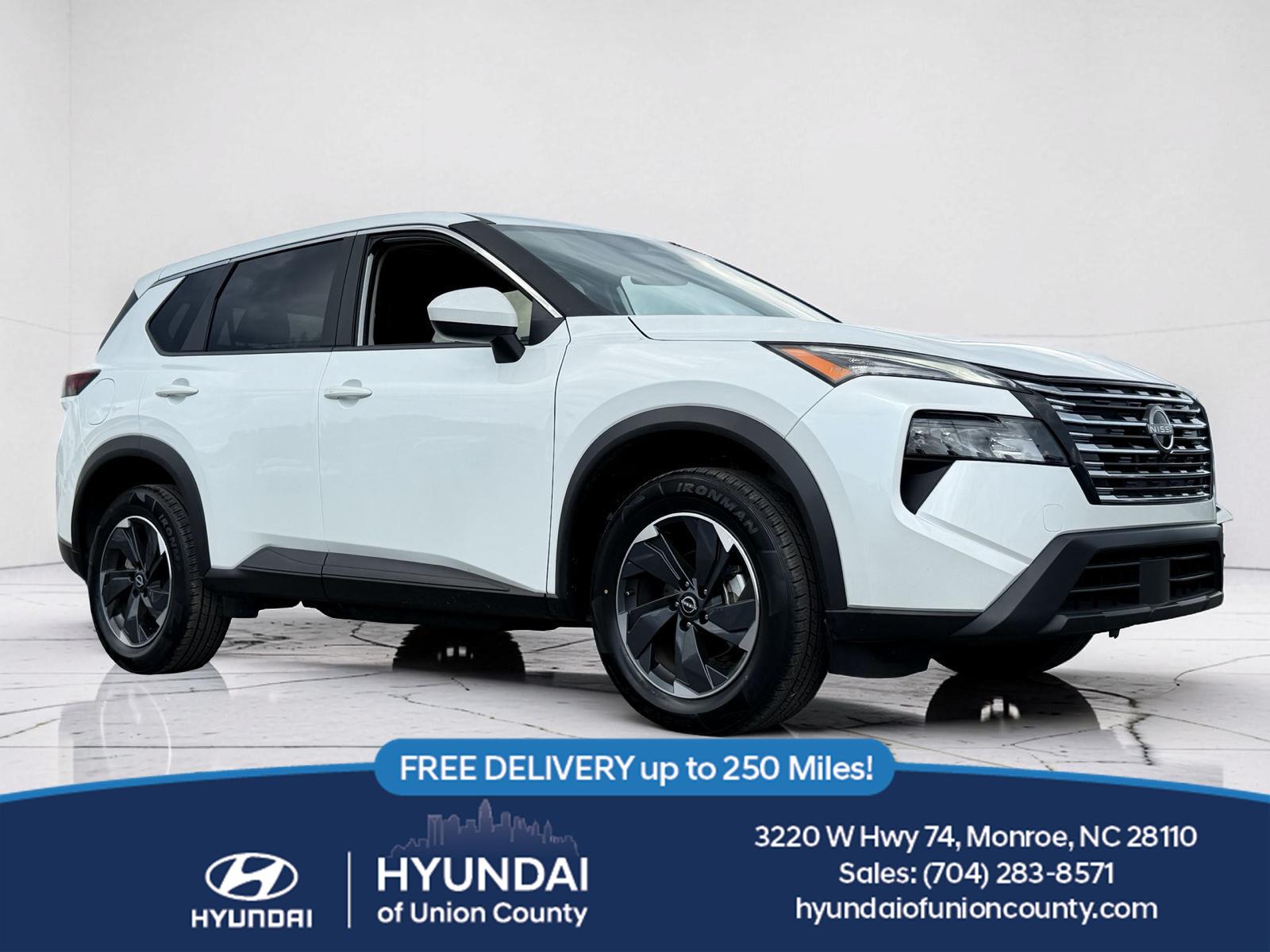 Everest White Pearl 2025 Nissan Rogue SUV / Crossover All-Wheel Drive Continuously Variable Transmission