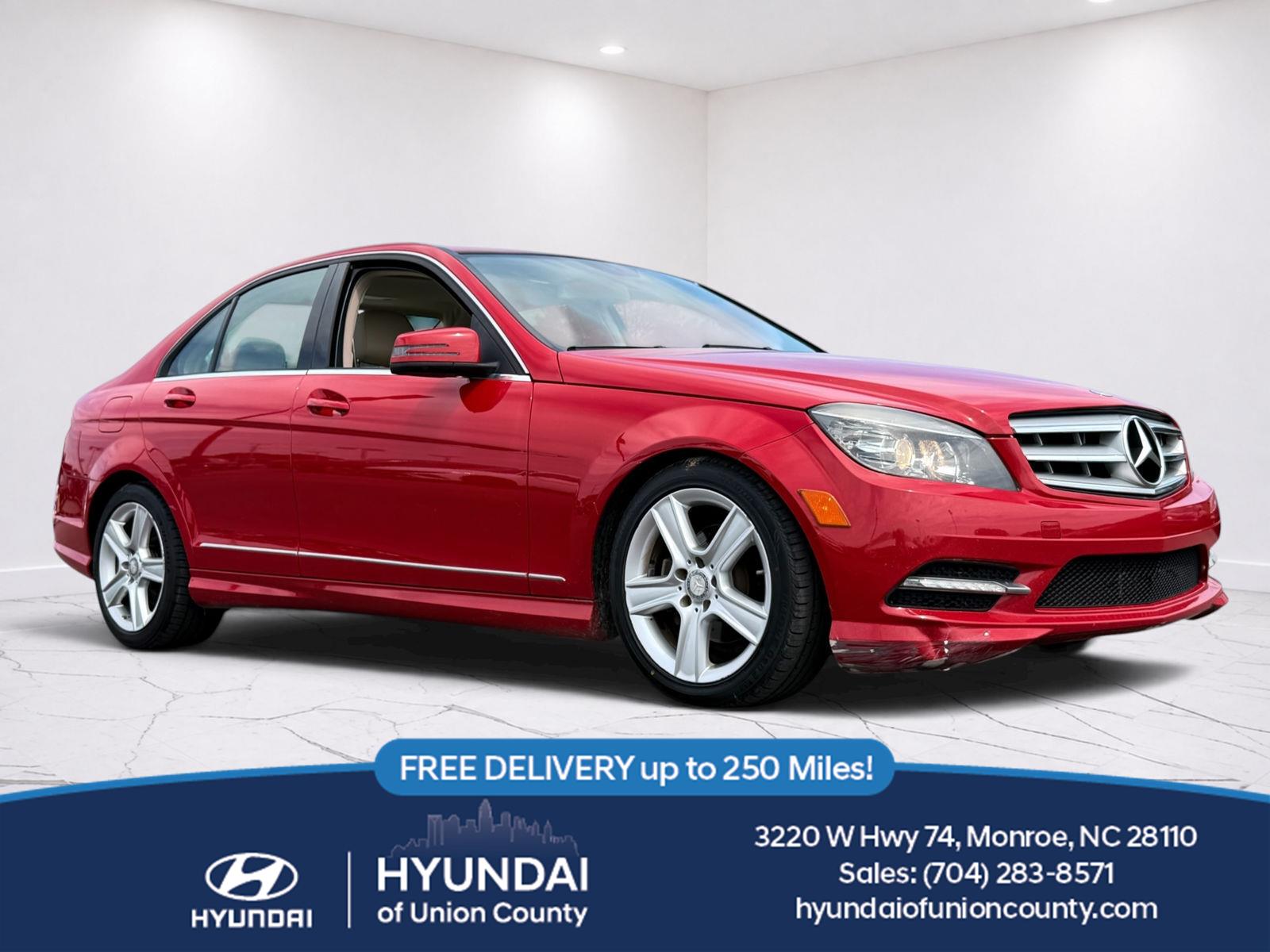  2011 Mercedes-Benz C-Class Sedan All-Wheel Drive Automatic