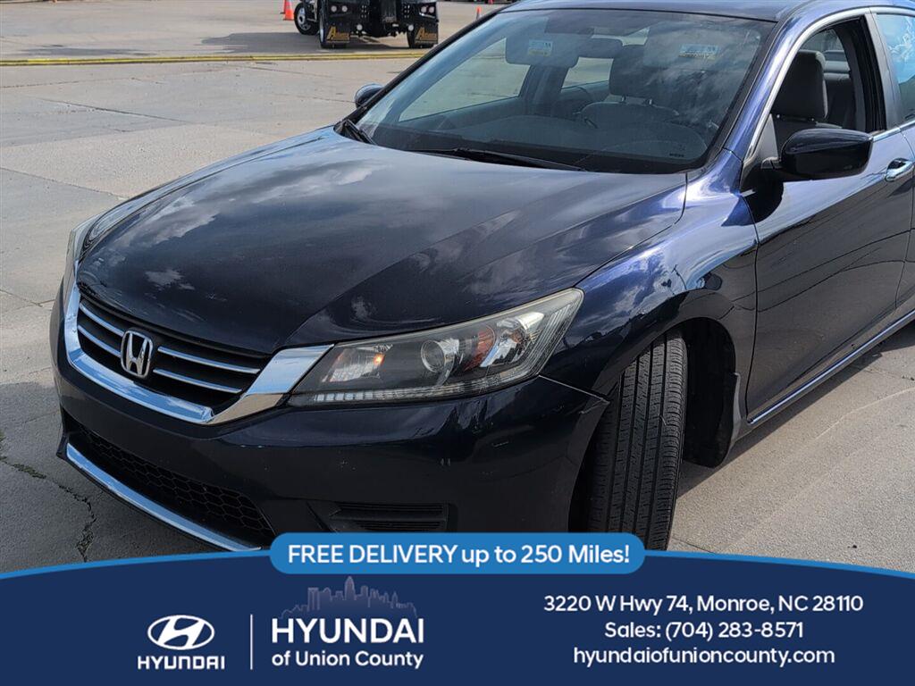 2015 Honda Accord Sedan Front-Wheel Drive Continuously Variable Transmission