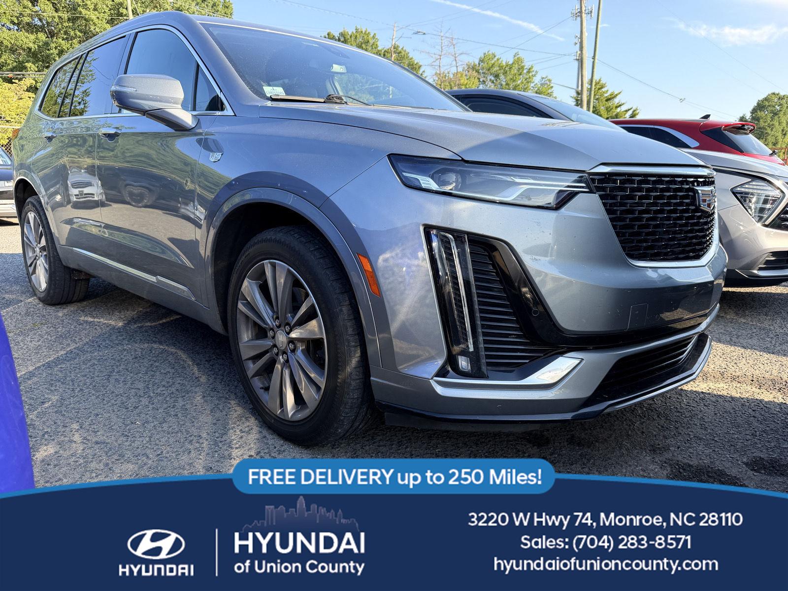 Argent Silver Metallic 2023 Cadillac XT6 SUV / Crossover Four-Wheel Drive 9-Speed Automatic