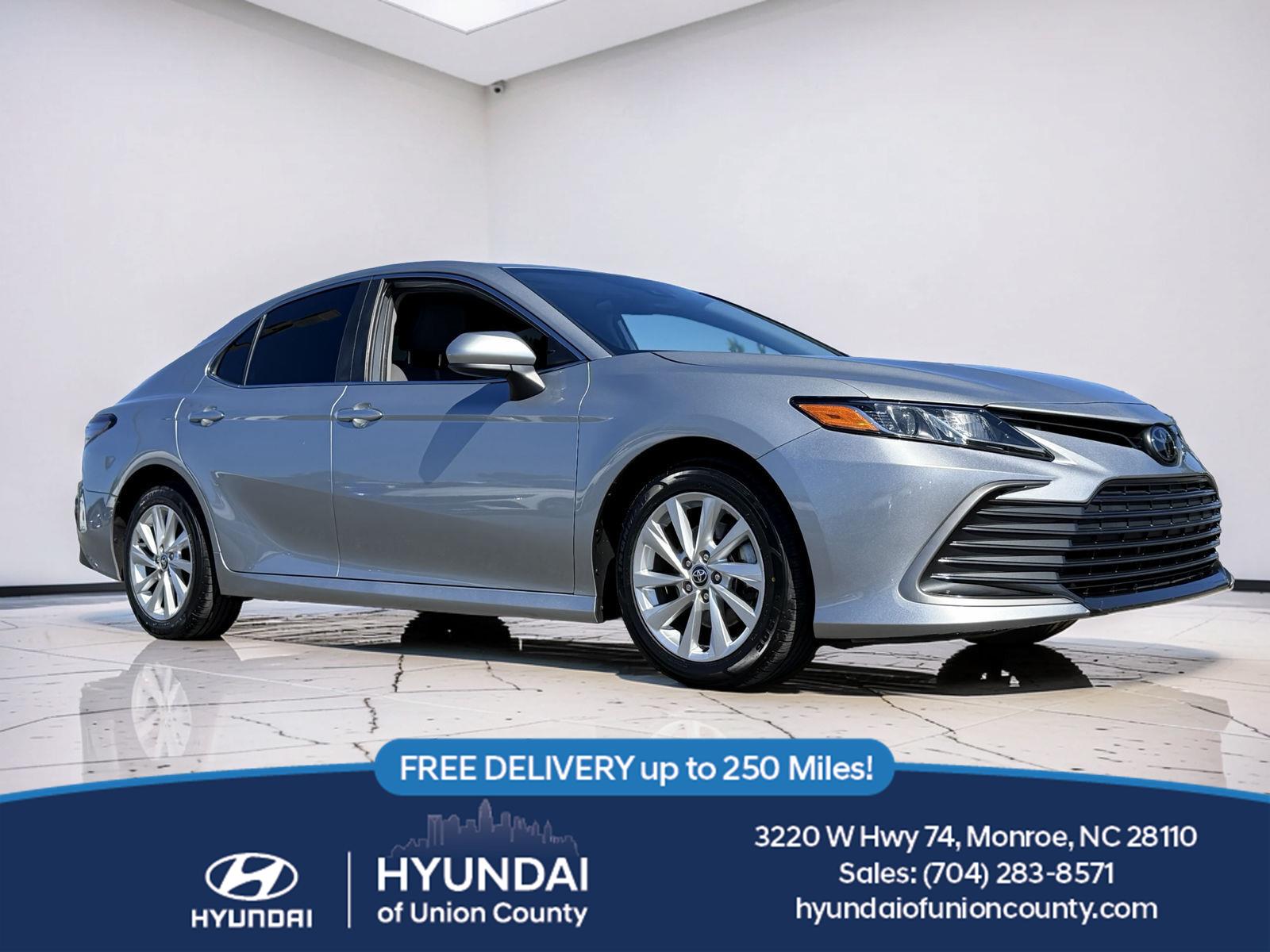 Celestial Silver Metallic 2023 Toyota Camry Sedan Front-Wheel Drive 8-Speed Automatic
