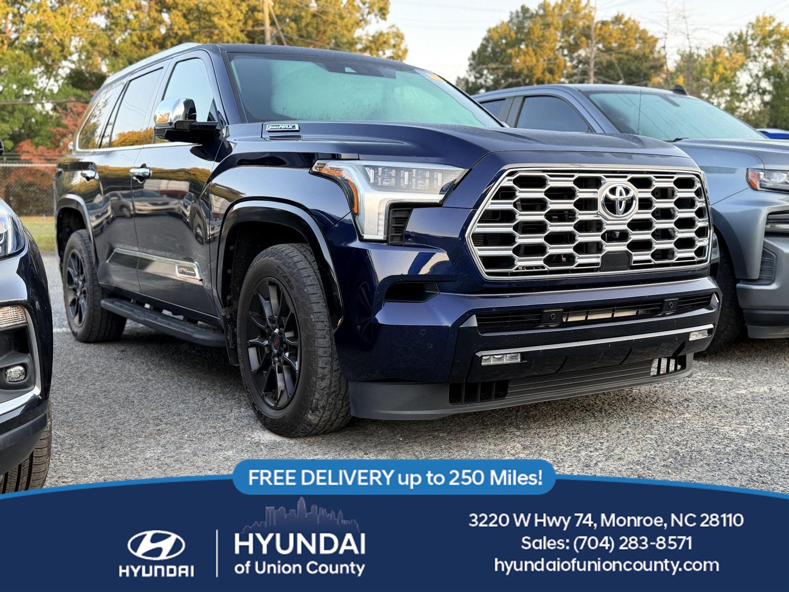 Blueprint 2025 Toyota Sequoia SUV / Crossover Four-Wheel Drive Automatic