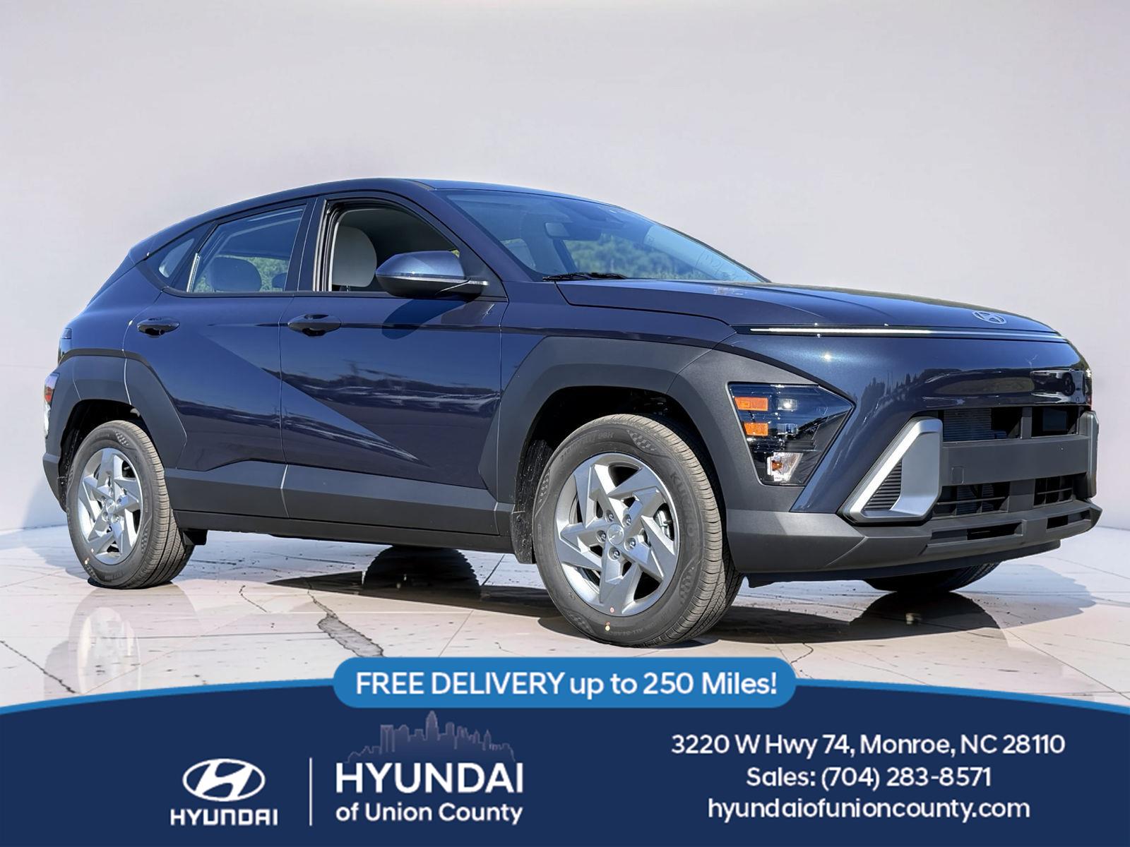 Denim Blue Pearl 2027 Hyundai Kona SUV / Crossover Front-Wheel Drive Continuously Variable Transmission