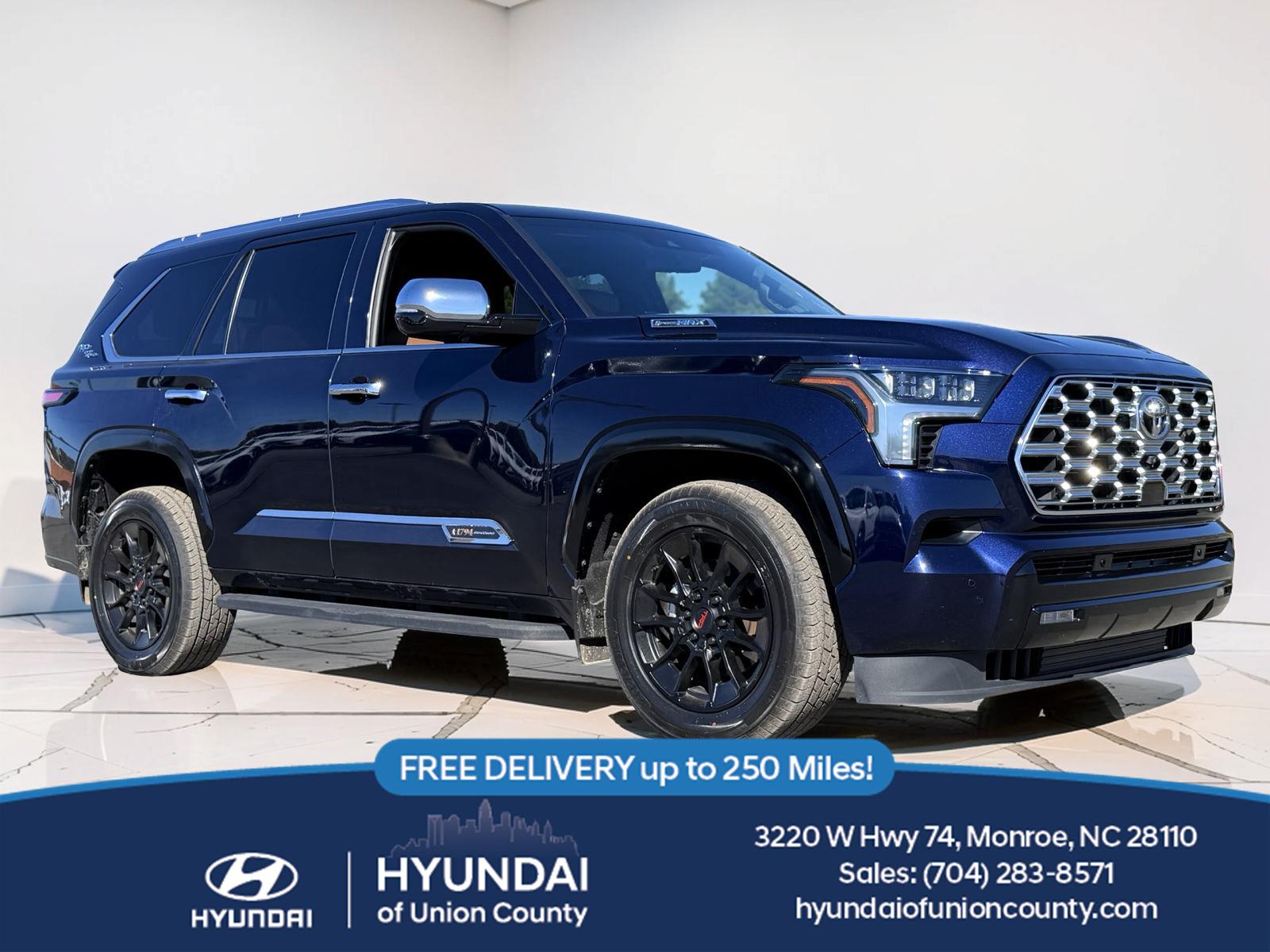 Blueprint 2025 Toyota Sequoia SUV / Crossover Four-Wheel Drive Automatic