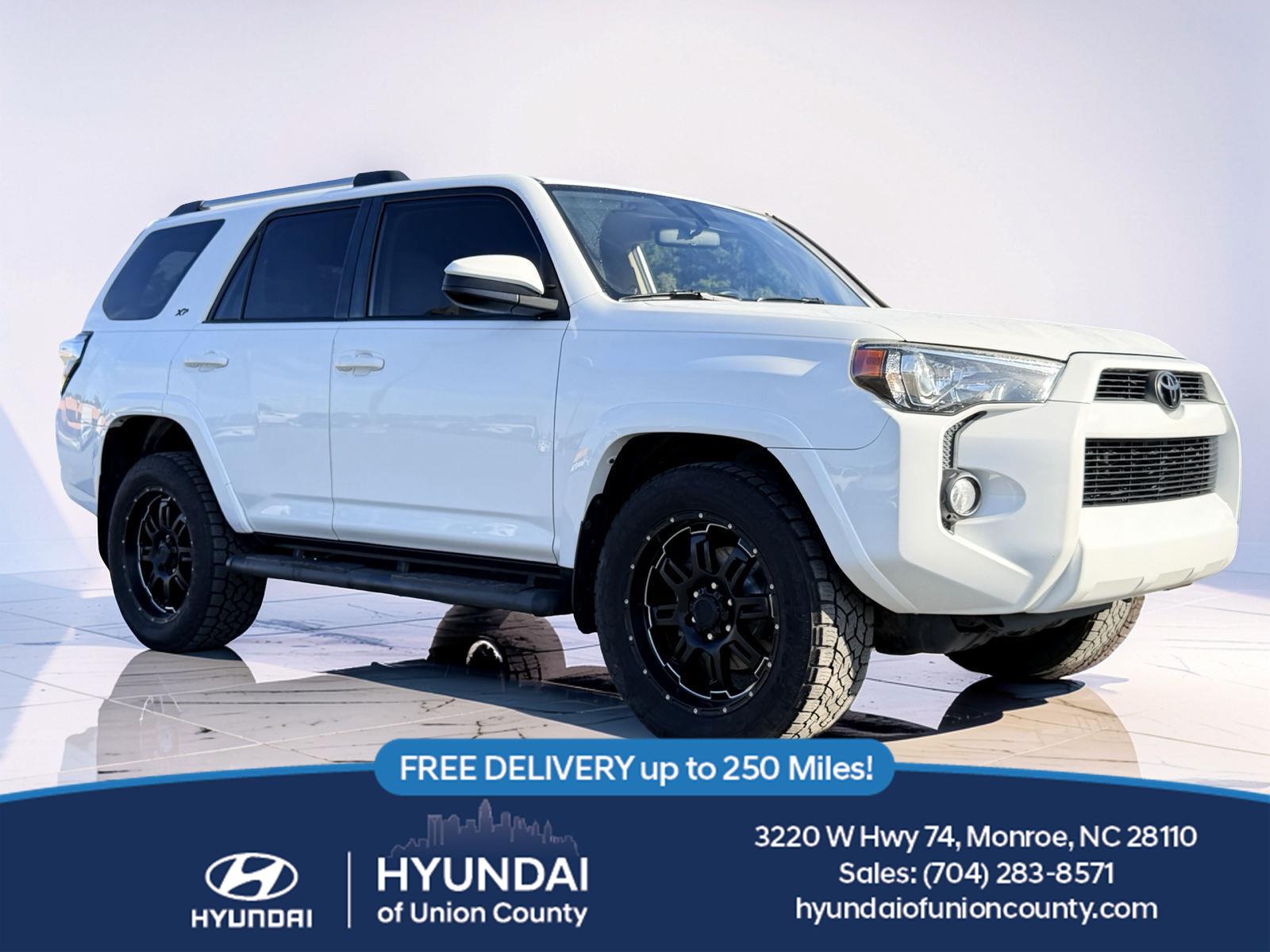 Super White 2019 Toyota 4Runner SUV / Crossover 4X2 Automatic