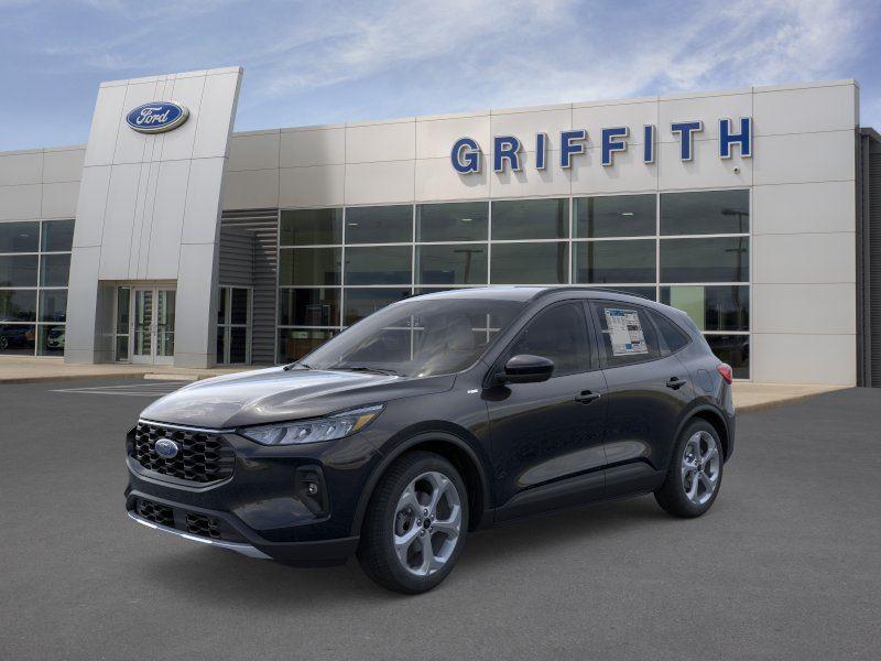 Agate Black Metallic 2026 Ford Escape Hybrid SUV / Crossover All-Wheel Drive Continuously Variable Transmission
