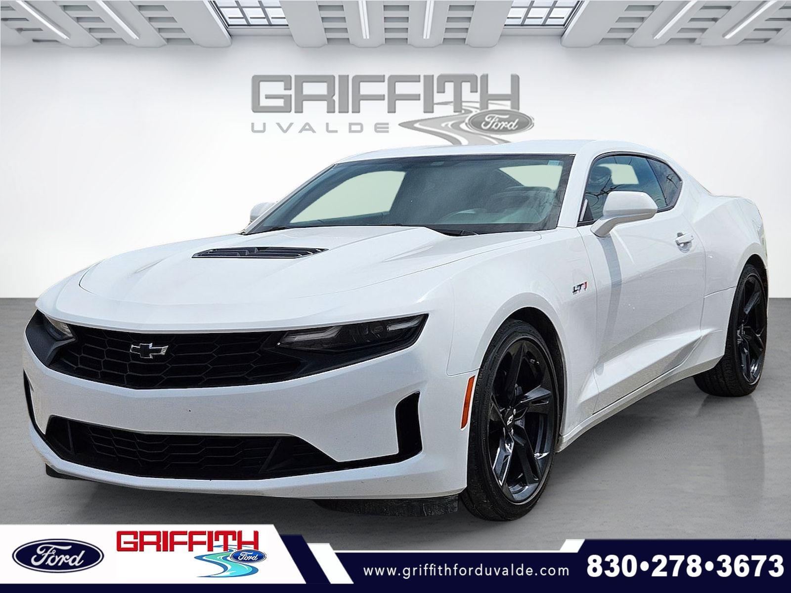 Summit White 2022 Chevrolet Camaro Coupe Rear-Wheel Drive Automatic
