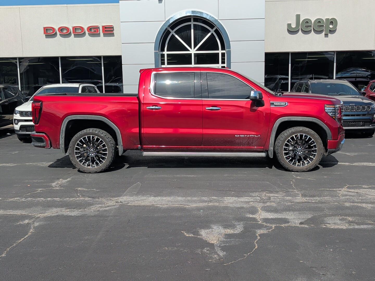 Volcanic Red Tintcoat 2023 GMC Sierra 1500 Pickup Truck Four-Wheel Drive Automatic