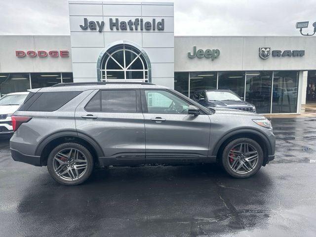 Carbonized Gray 2025 Ford Explorer SUV / Crossover All-Wheel Drive Automatic
