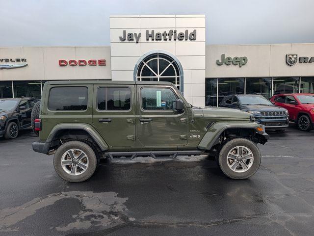 Sarge Green Clearcoat 2020 Jeep Wrangler SUV / Crossover Four-Wheel Drive 8-Speed Automatic