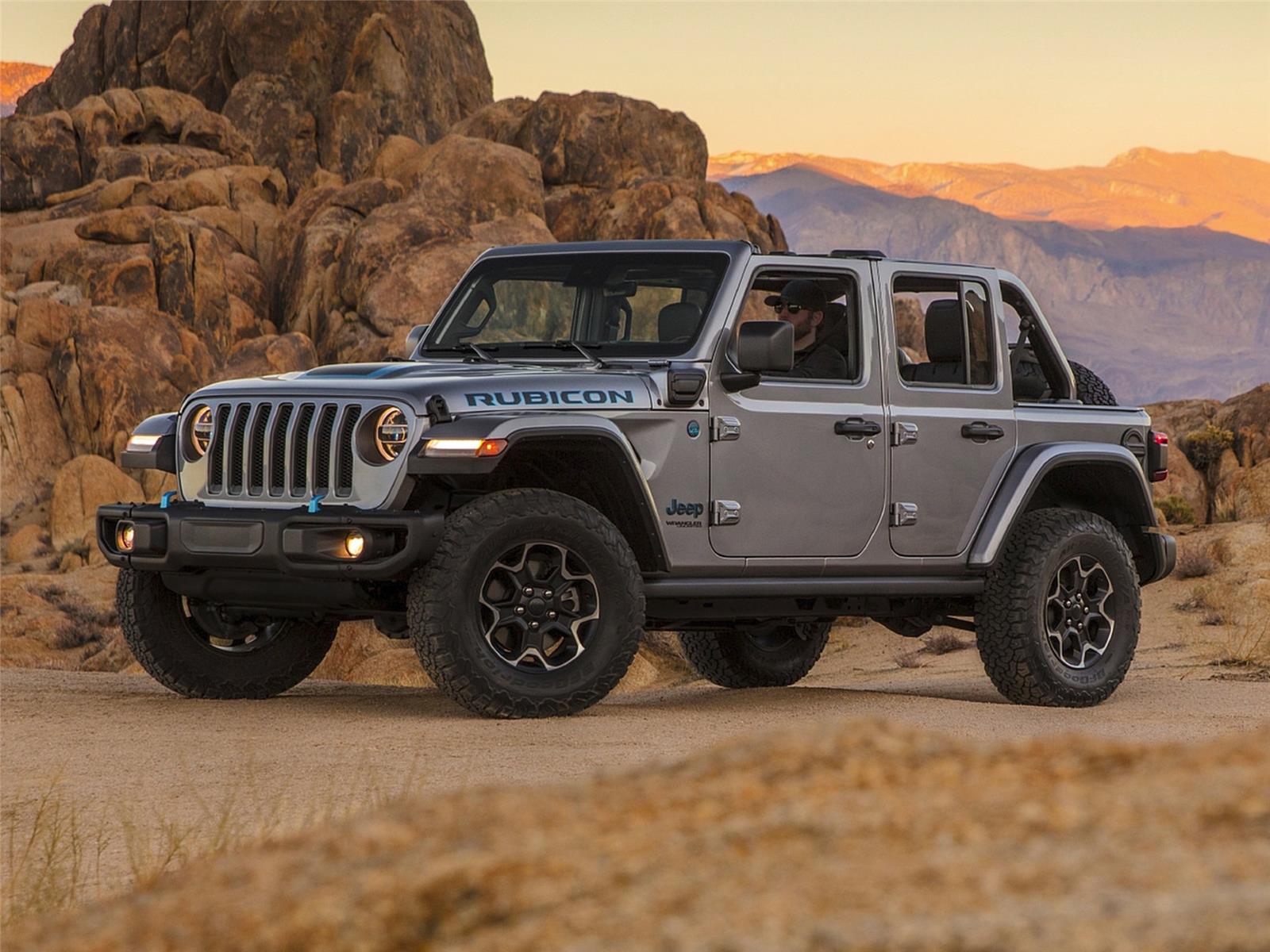 Black Clearcoat 2023 Jeep Wrangler 4xe SUV / Crossover Four-Wheel Drive 8-Speed Automatic