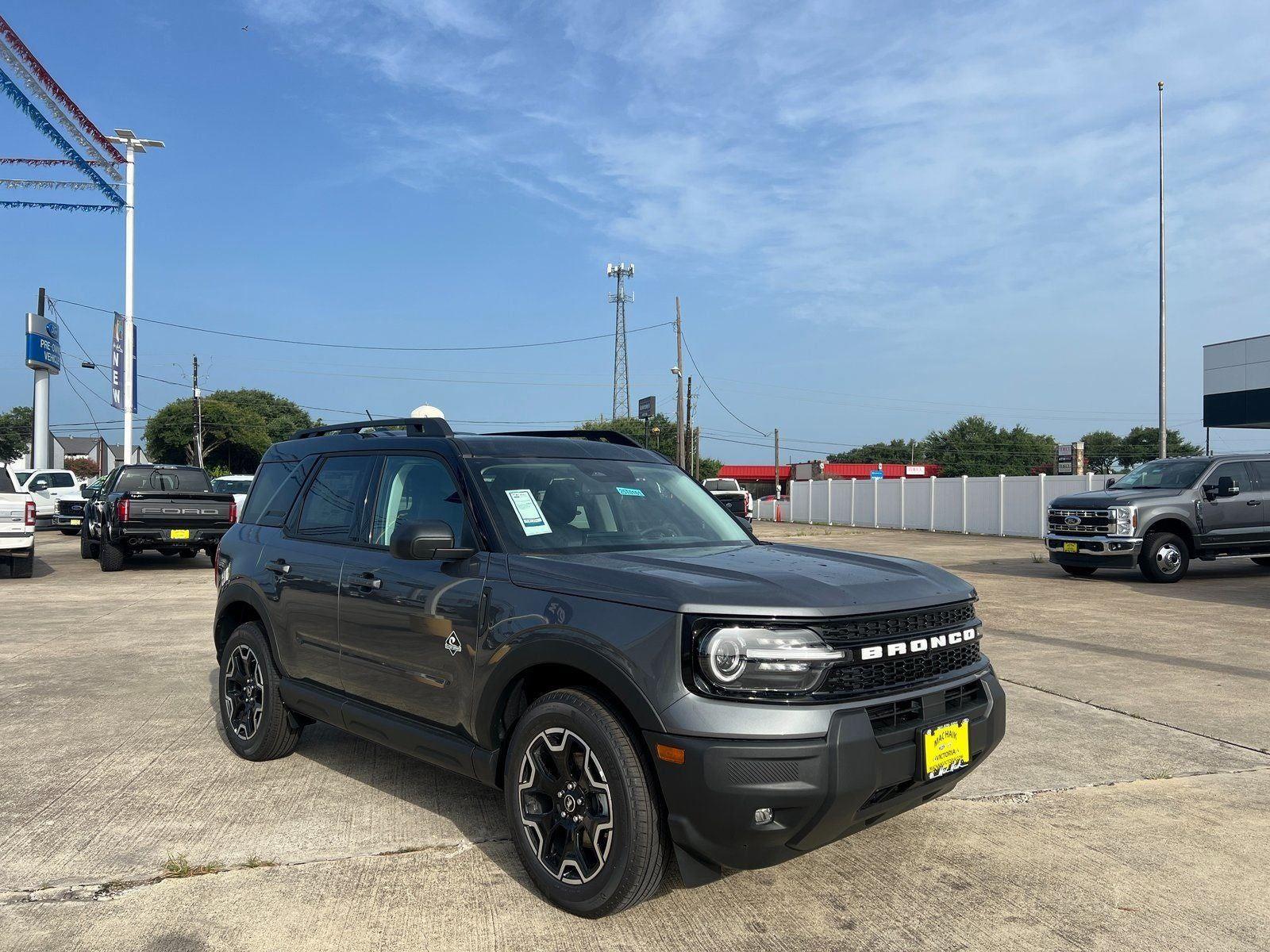 Carbonized Gray 2025 Ford Bronco Sport SUV / Crossover All-Wheel Drive 8-Speed Automatic