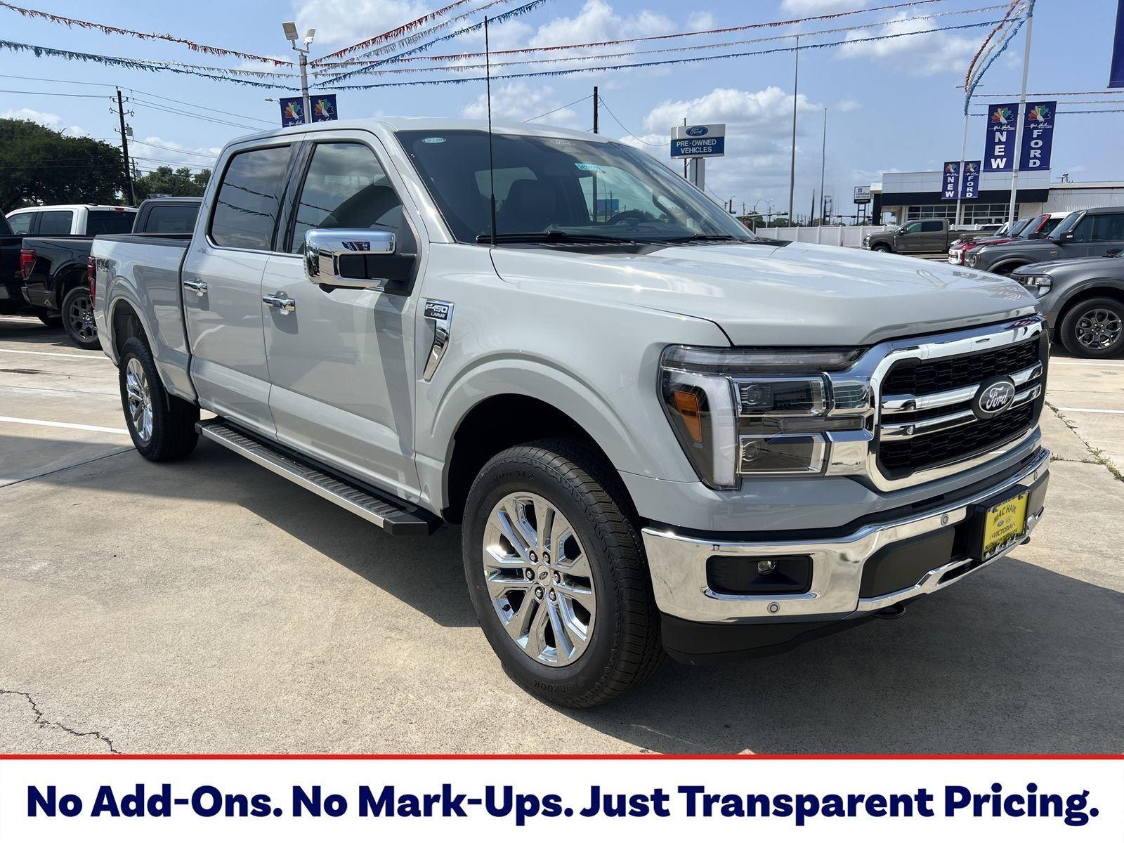 Avalanche Gray 2026 Ford F-150 Pickup Truck Four-Wheel Drive Automatic