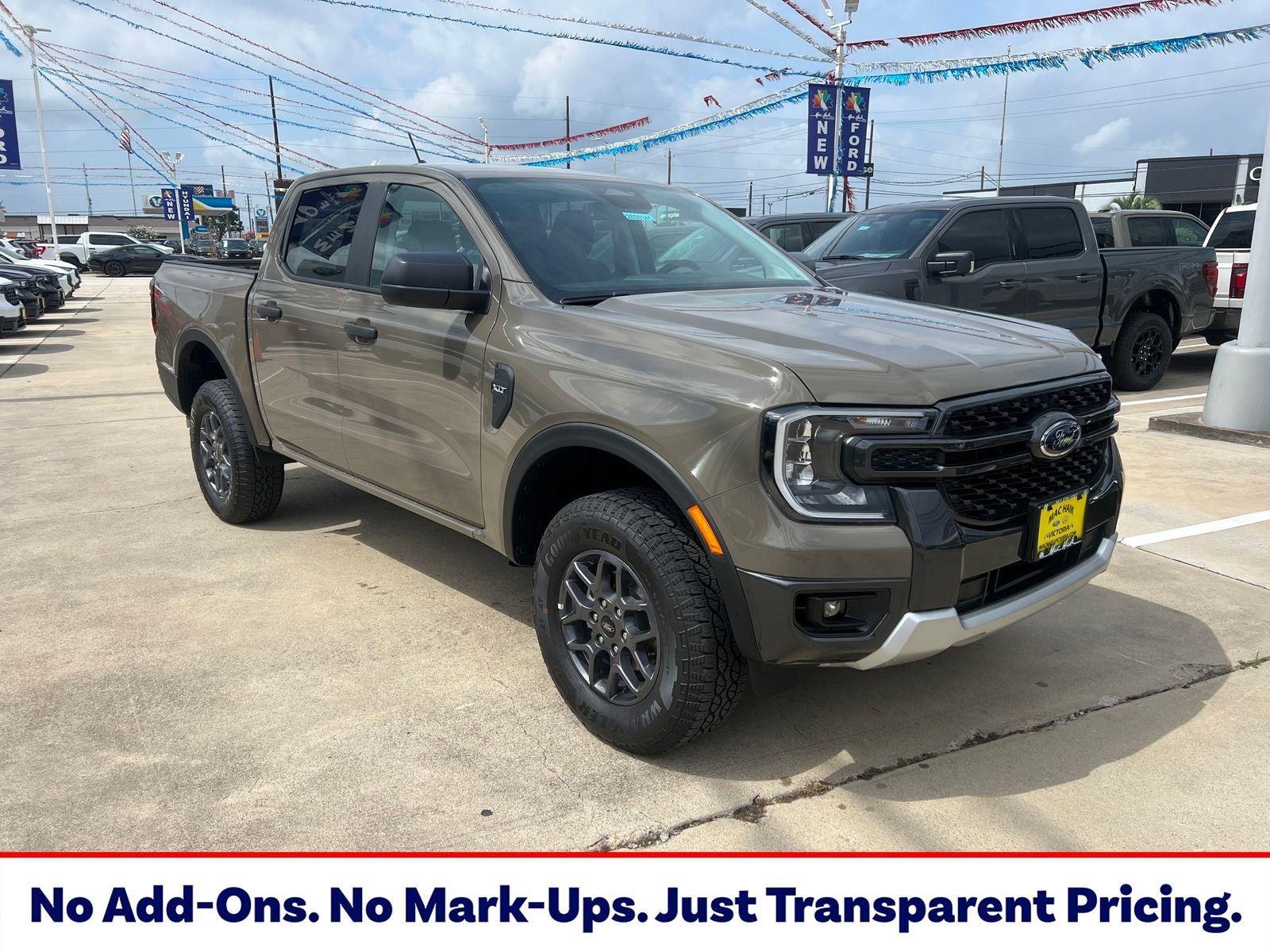 Marsh Gray 2026 Ford Ranger Pickup Truck Four-Wheel Drive Automatic