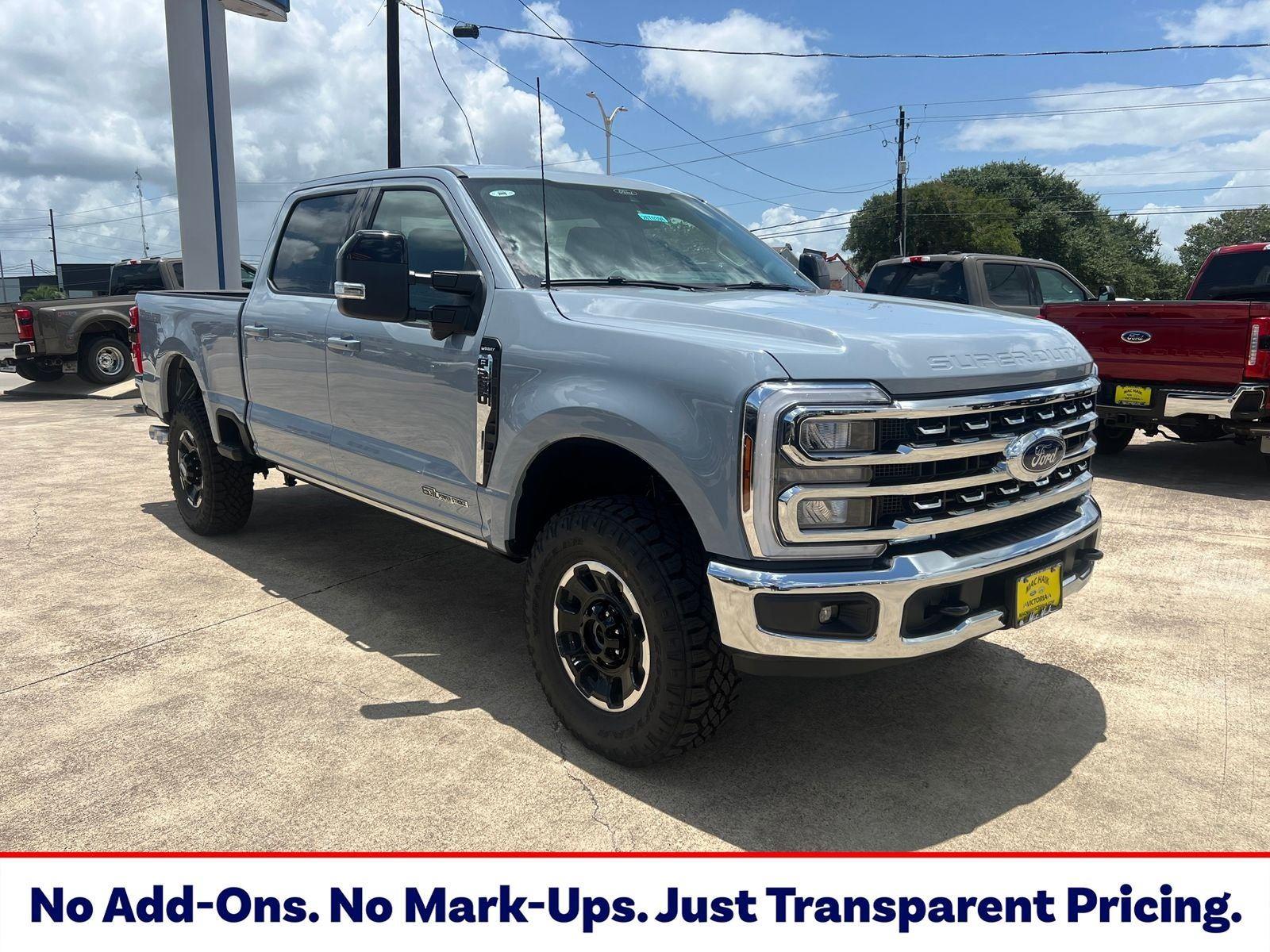 Glacier Gray Metallic Tri-Coat 2026 Ford F-250 Super Duty Pickup Truck Four-Wheel Drive Automatic