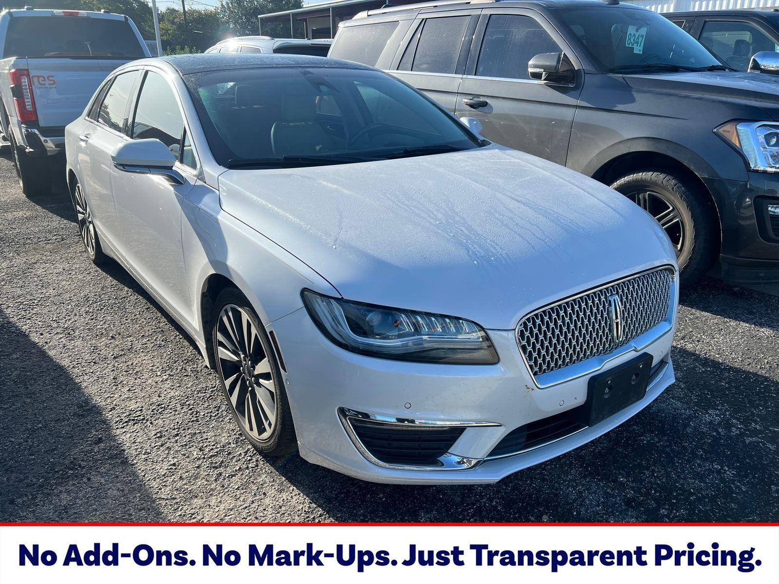 2017 Lincoln MKZ Reserve FWD   