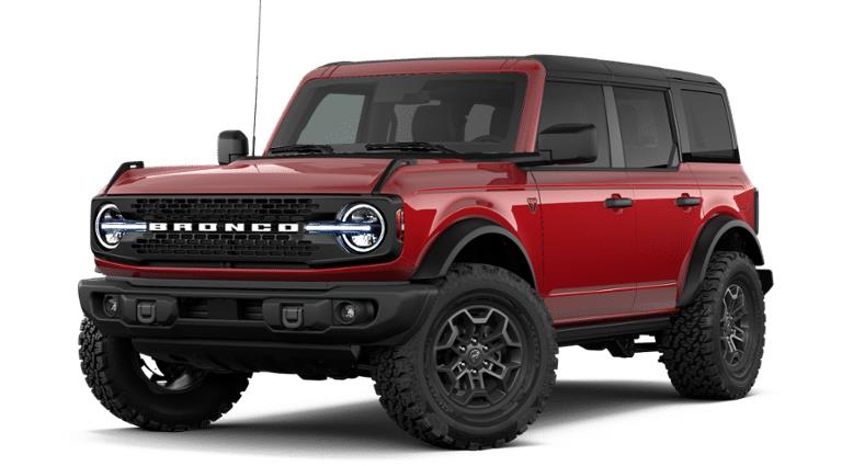 Ruby Red Metallic Tinted Clearcoat 2026 Ford Bronco SUV / Crossover Four-Wheel Drive Automatic