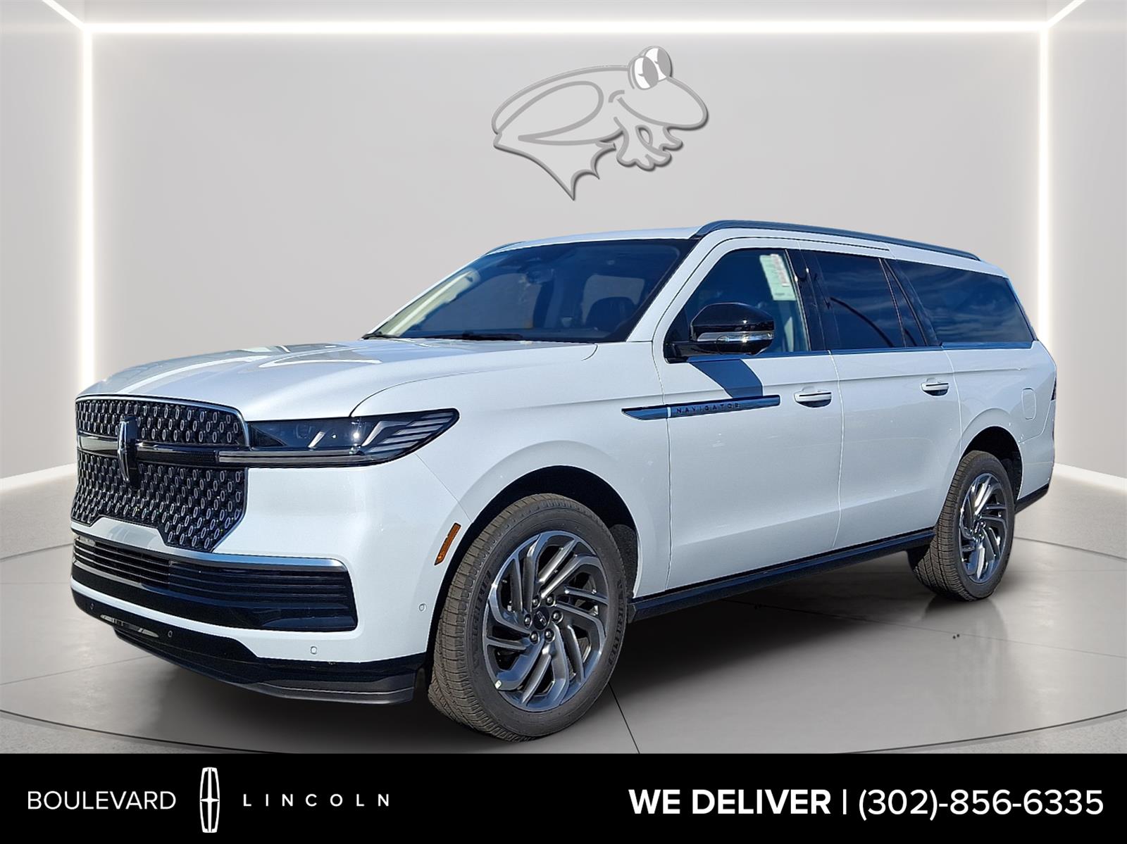 CRYSTAL WHITE METALLIC CC 2025 Lincoln Navigator SUV / Crossover Four-Wheel Drive Automatic