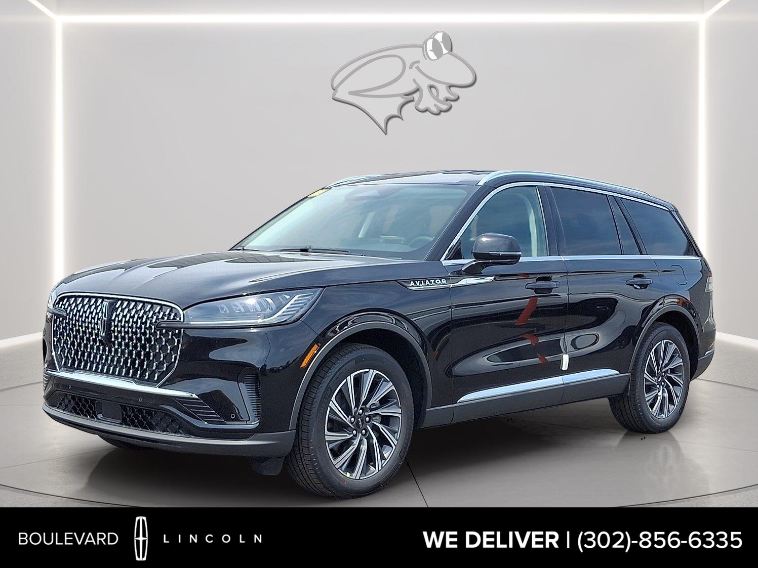 Infinite Black Metallic Clearcoat 2026 Lincoln Aviator SUV / Crossover All-Wheel Drive Automatic