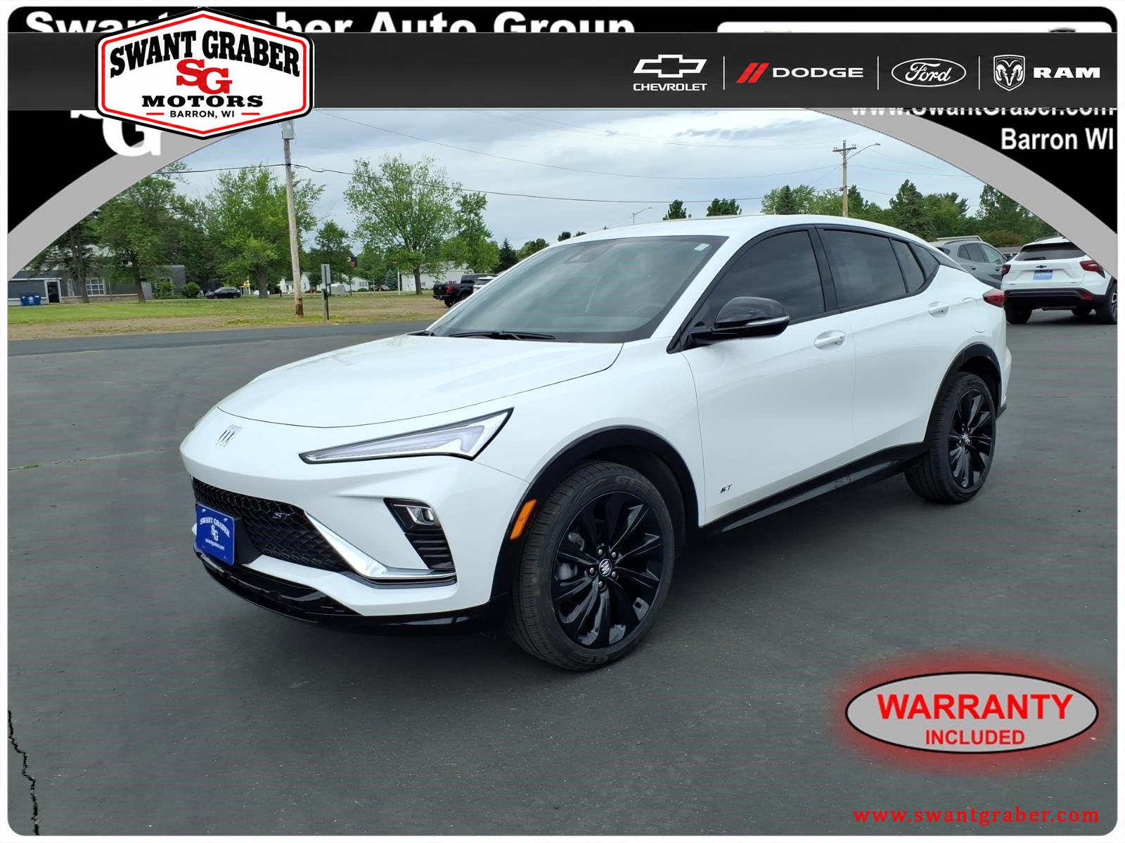 Summit White 2025 Buick Envista SUV / Crossover Front-Wheel Drive 6-Speed Automatic