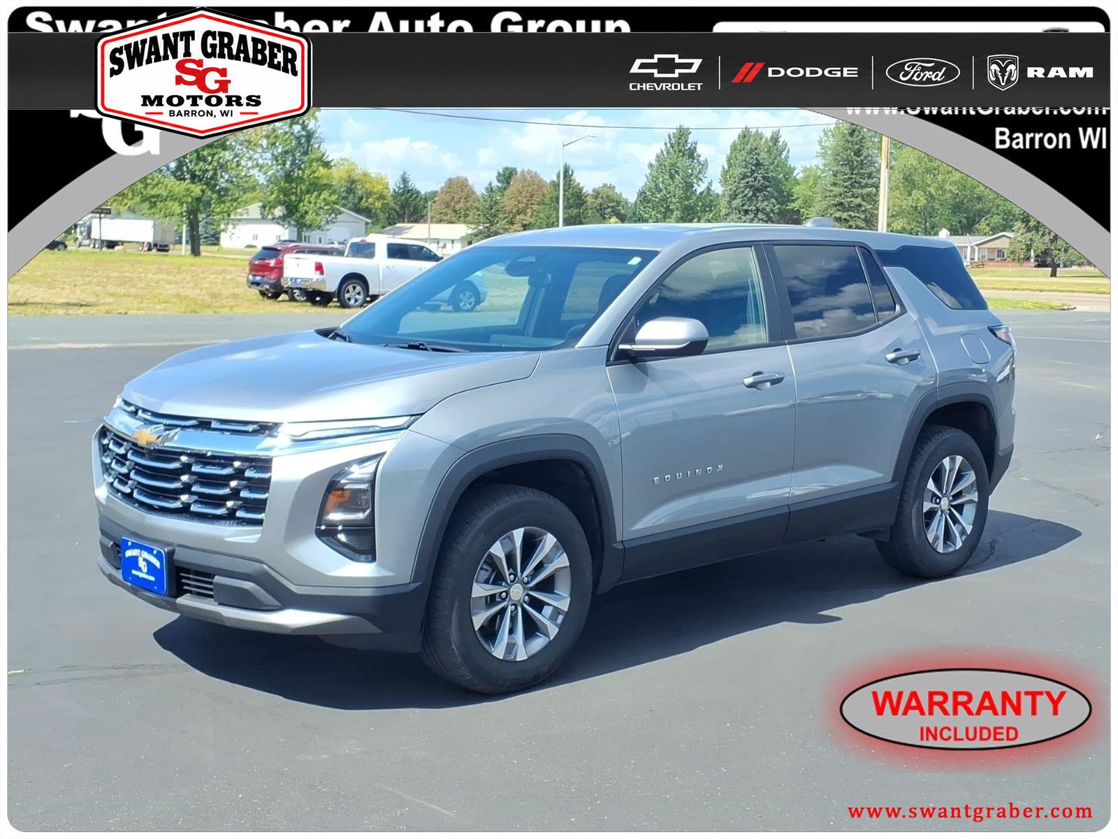 Sterling Gray Metallic 2026 Chevrolet Equinox SUV / Crossover Four-Wheel Drive 8-Speed Automatic