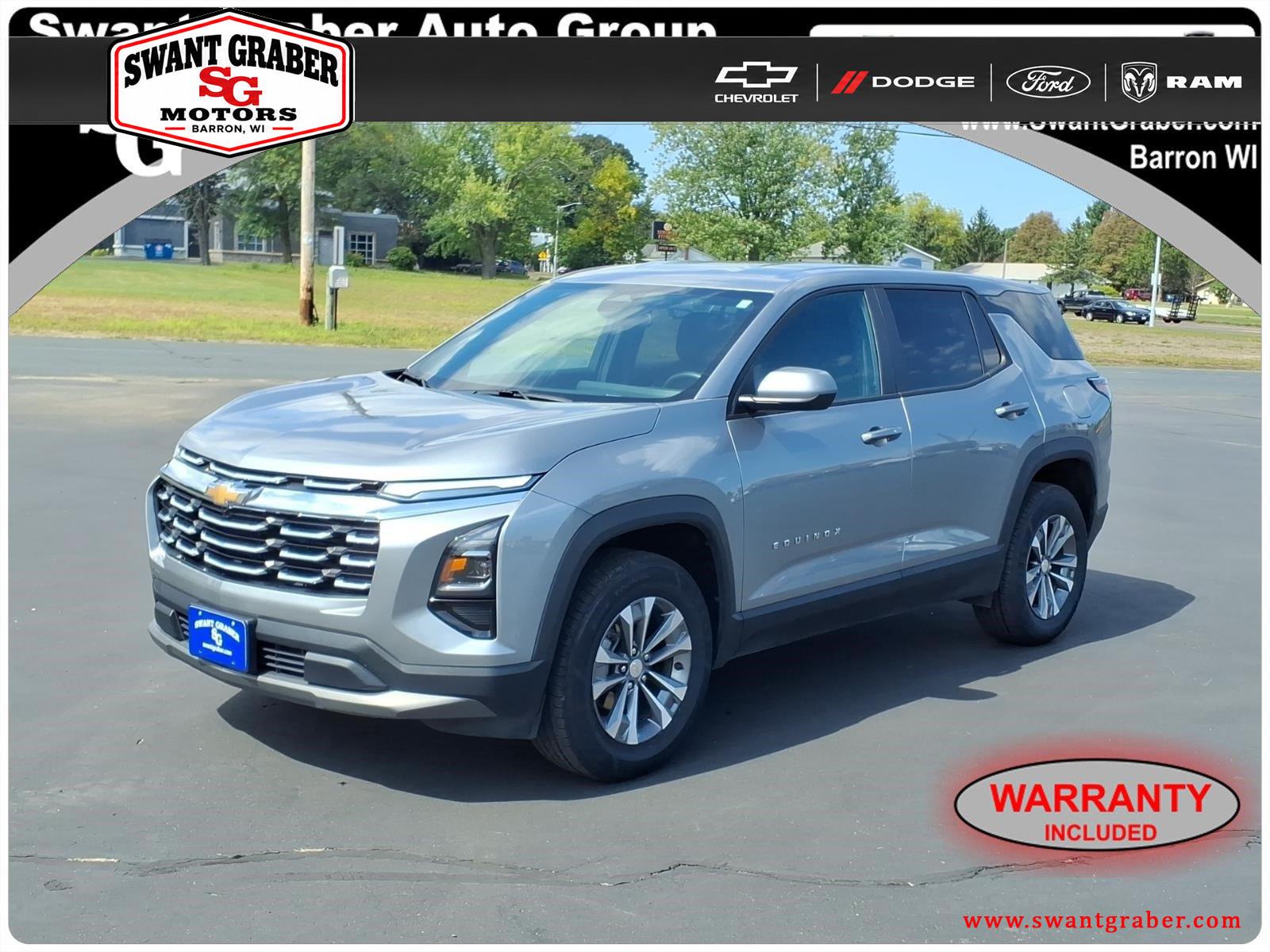 Sterling Gray Metallic 2026 Chevrolet Equinox SUV / Crossover Four-Wheel Drive 8-Speed Automatic